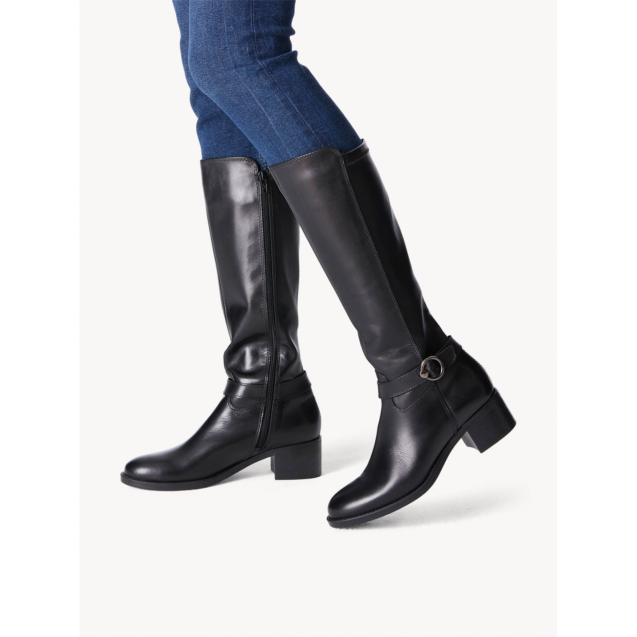 TAMARIS Auliniai moterims, Juoda, BOOTS 5