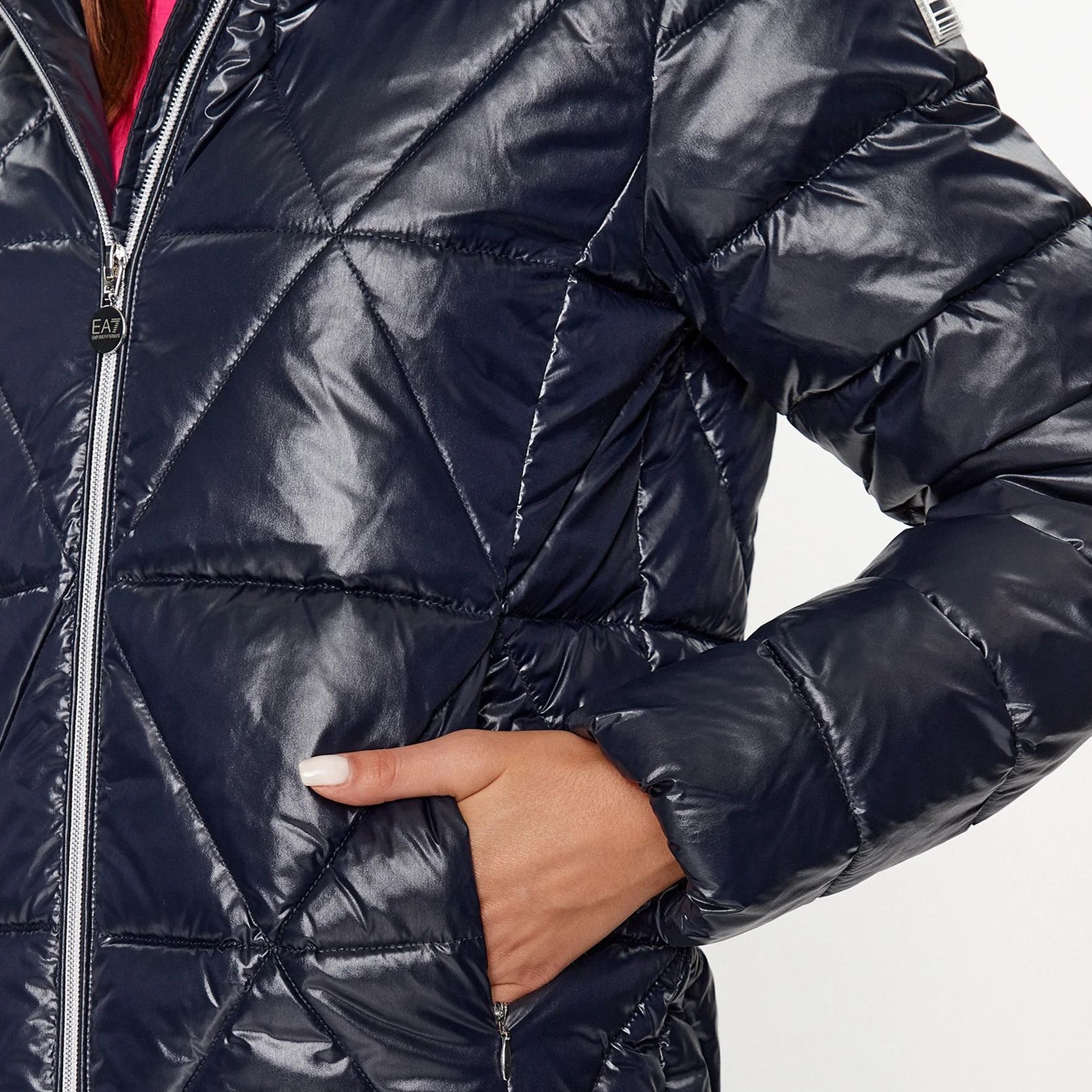 EA7 Bomberis moterims, Mėlyna, Bomber jacket 3