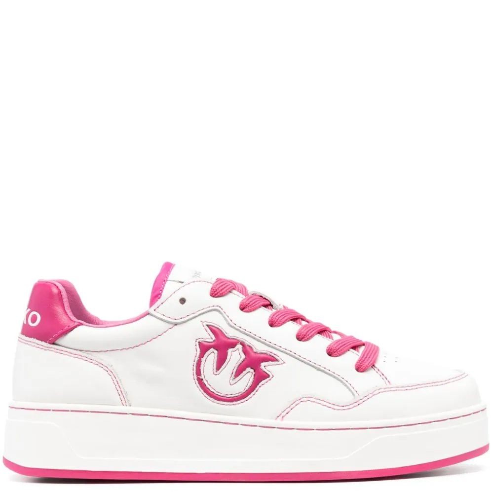 PINKO Laisvalaikio bateliai moterims, Balta, Bondy 2.0 sneaker pelle vitell 2