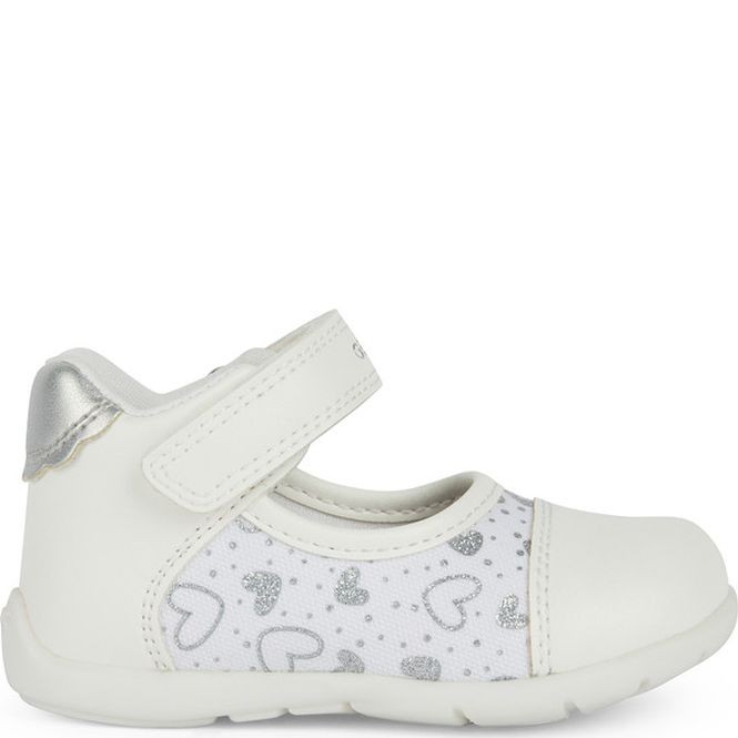 GEOX Balerinos mergaitėms, Balta, Elthan first steps 1