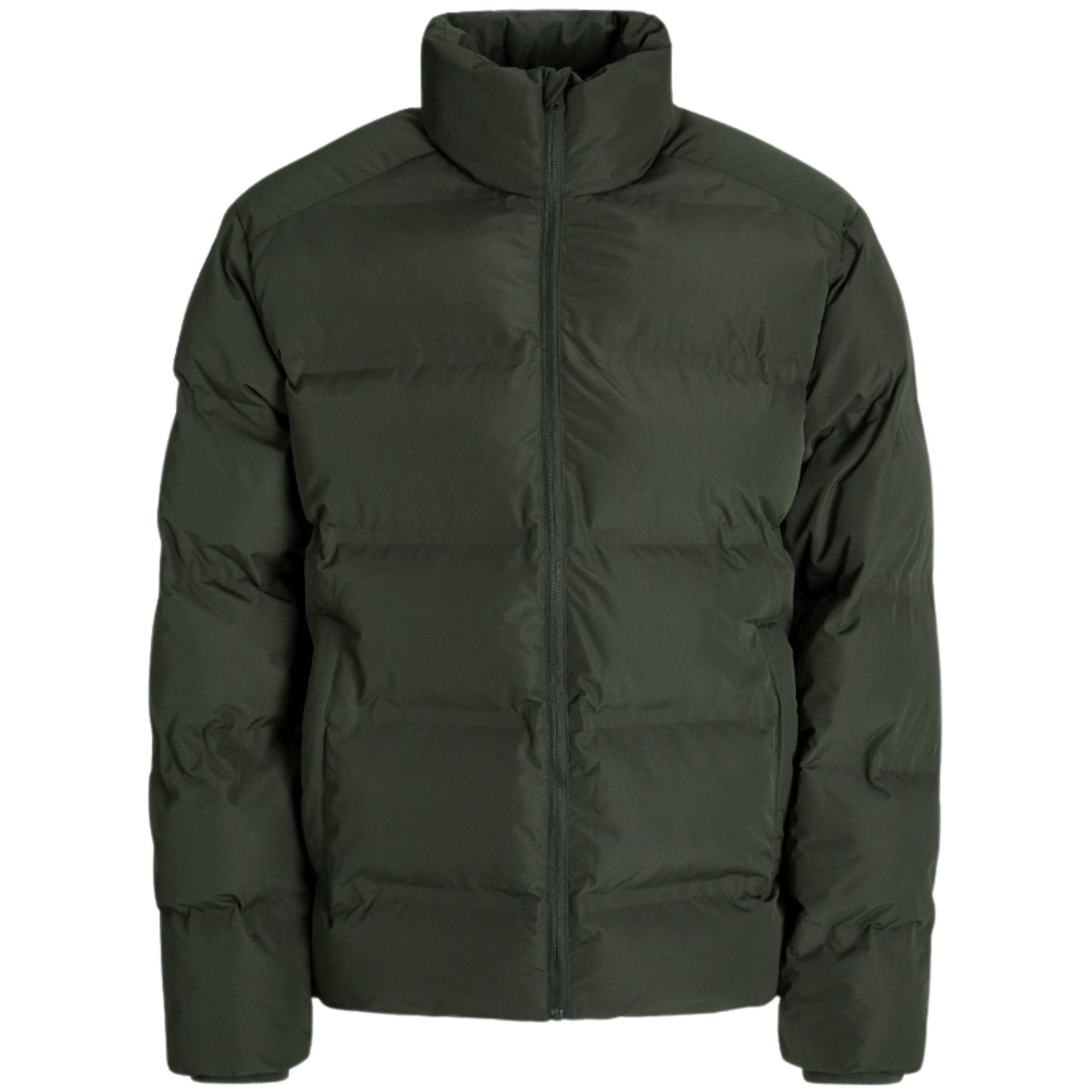 JACK & JONES Pūkinė striukė vyrams, Chaki, Soho Puffer