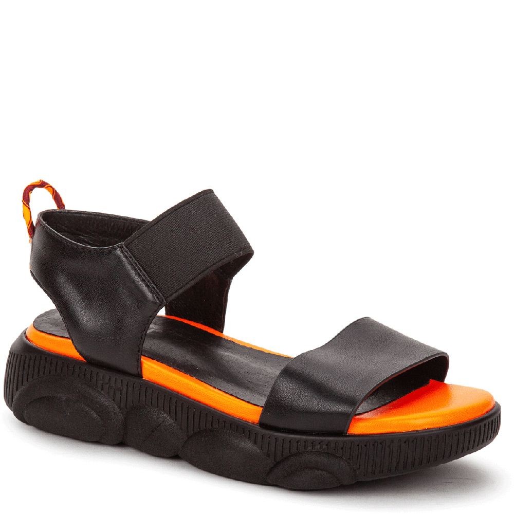 BETSY Basutės mergaitėms, Juoda, SANDALS