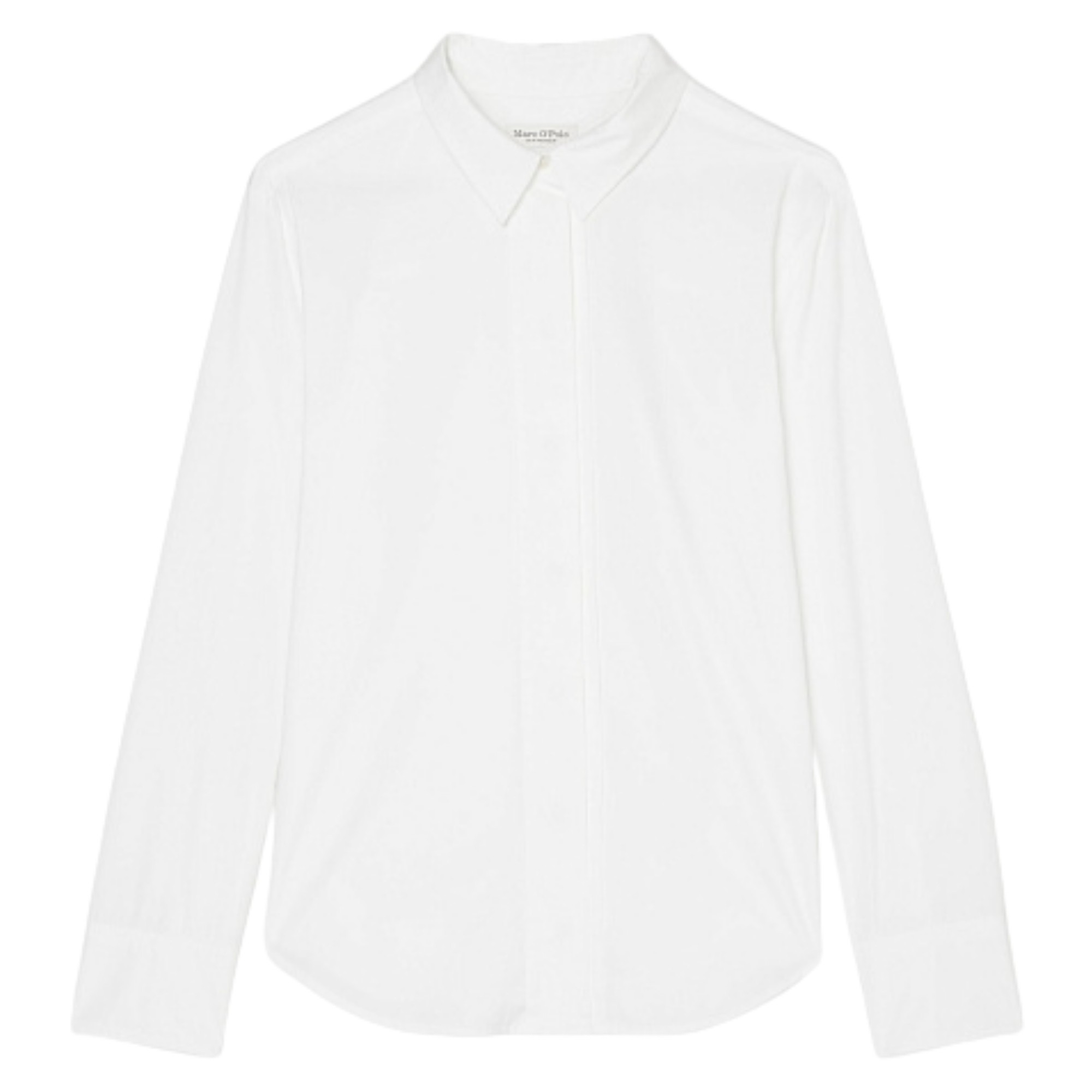 MARC O'POLO Marškiniai ilgomis rankovėmis moterims, Balta, Shirts lon 408090142453 1