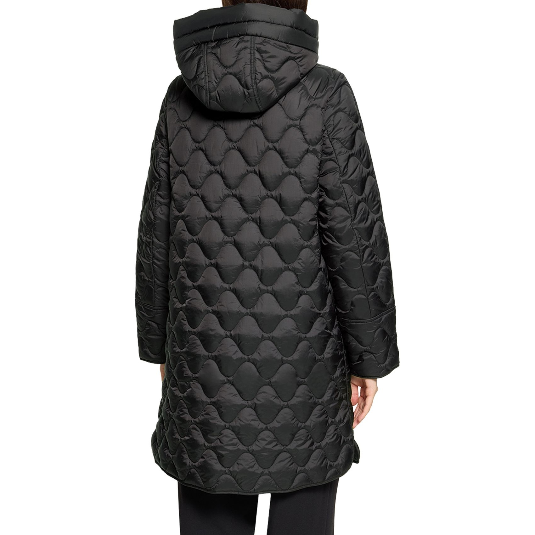 BETTY BARCLAY Striukė moterims, Juoda, Quilted Jacket 3
