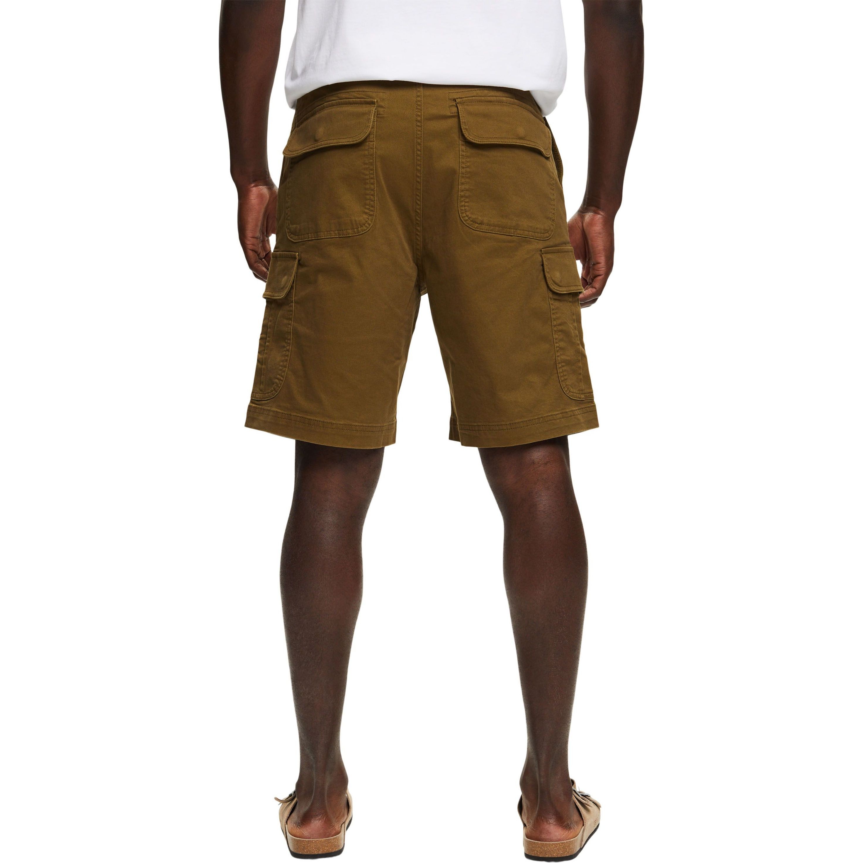 ESPRIT Šortai vyrams, Žalia, Cargo Shorts 3