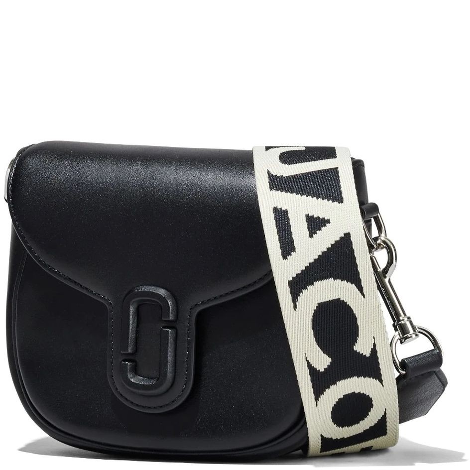 MARC JACOBS Rankinė per petį moterims, Juoda, The small saddle bag 3