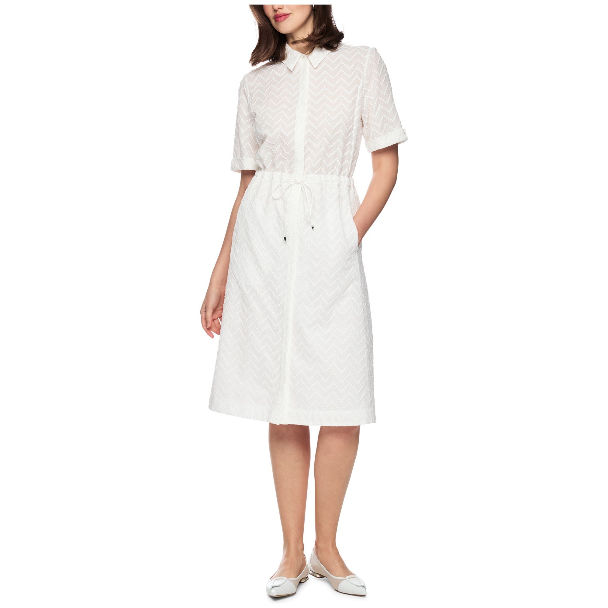 MARC CAIN Midi suknelė moterims, Balta, Dress 2