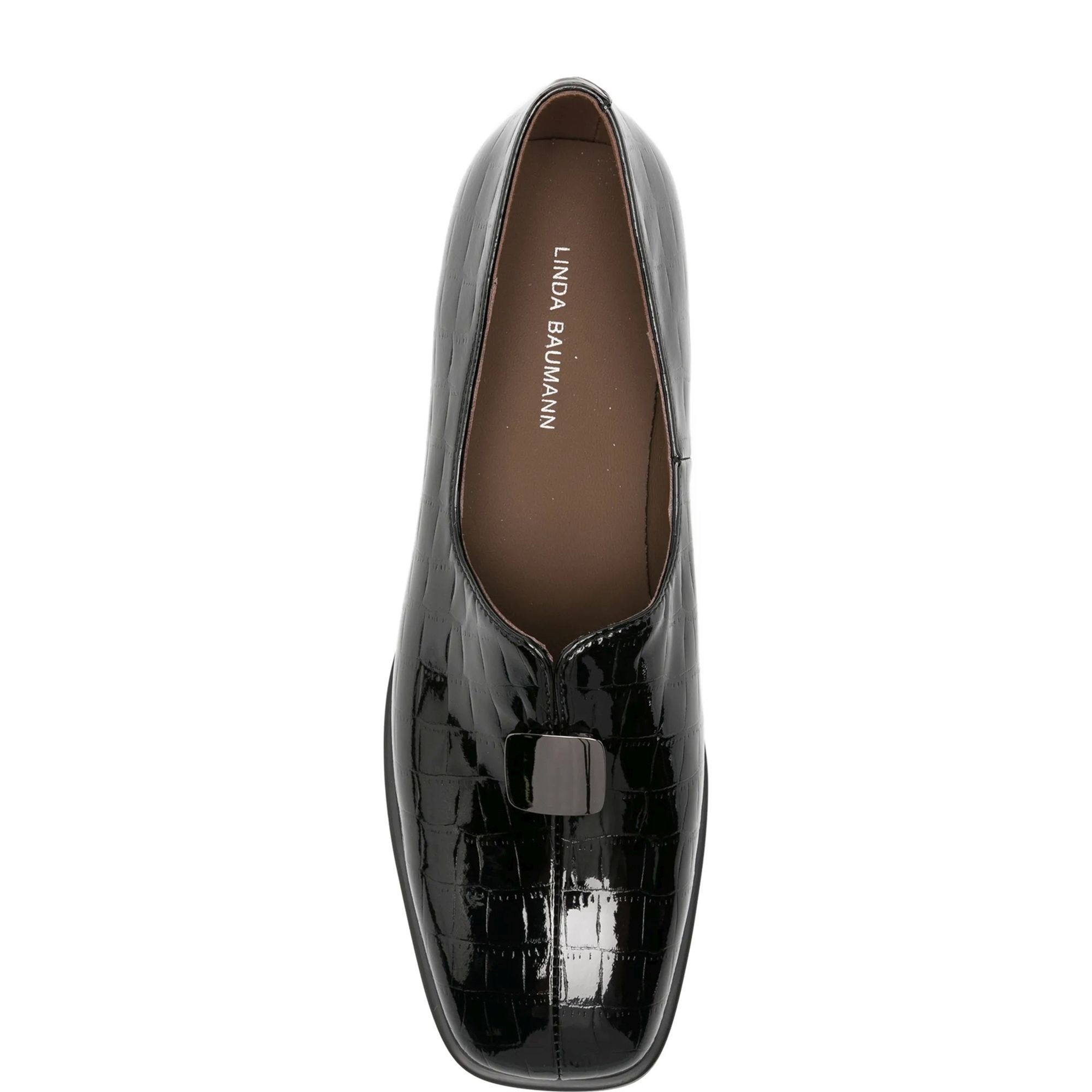 LINDA BAUMANN Loaferiai moterims, Juoda, Loafers 4