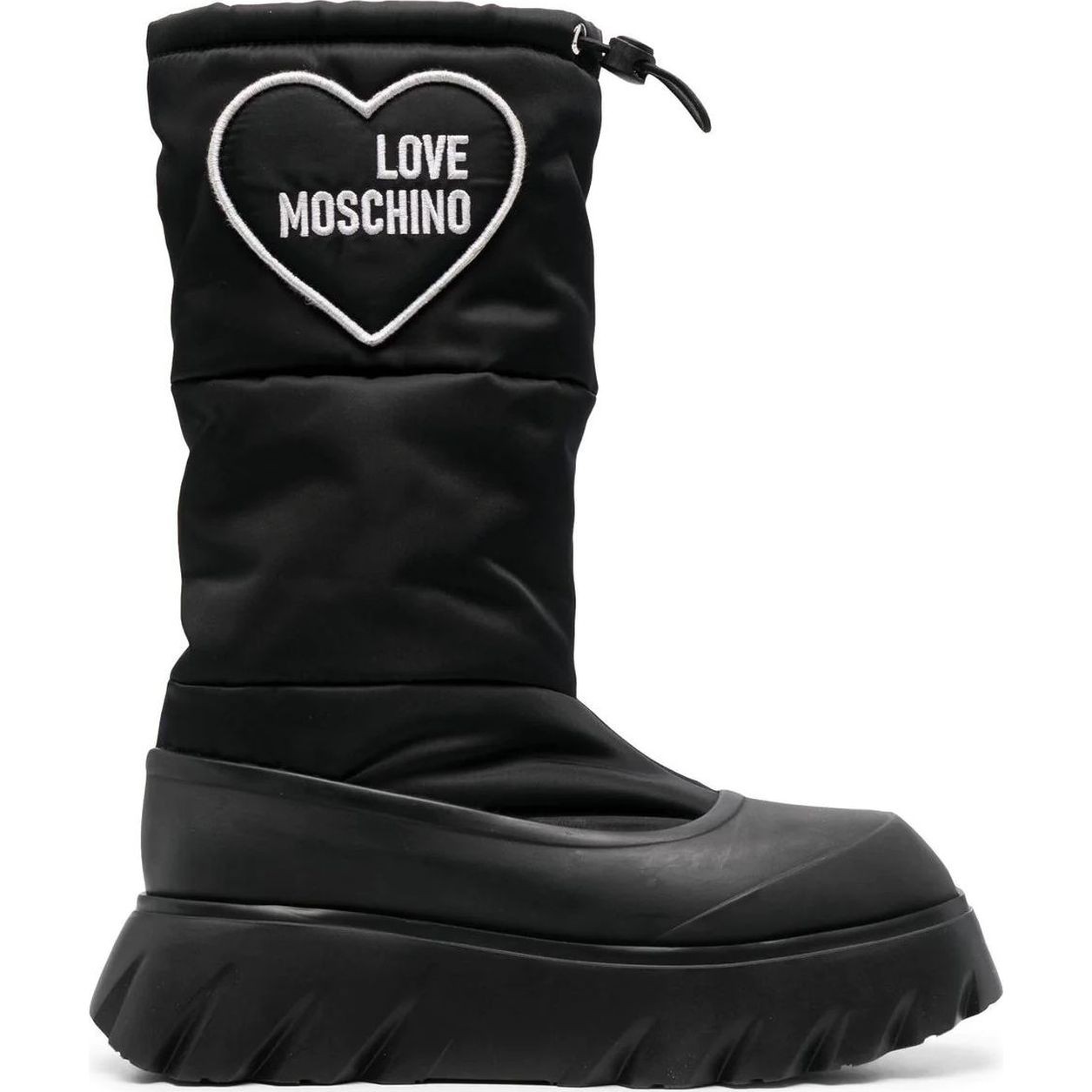 LOVE MOSCHINO Aulinukai moterims, Juoda, Ankle boot 2