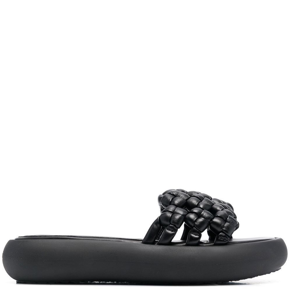 VIC MATIE Šlepetės moterims, Juoda, Suave sandals 1