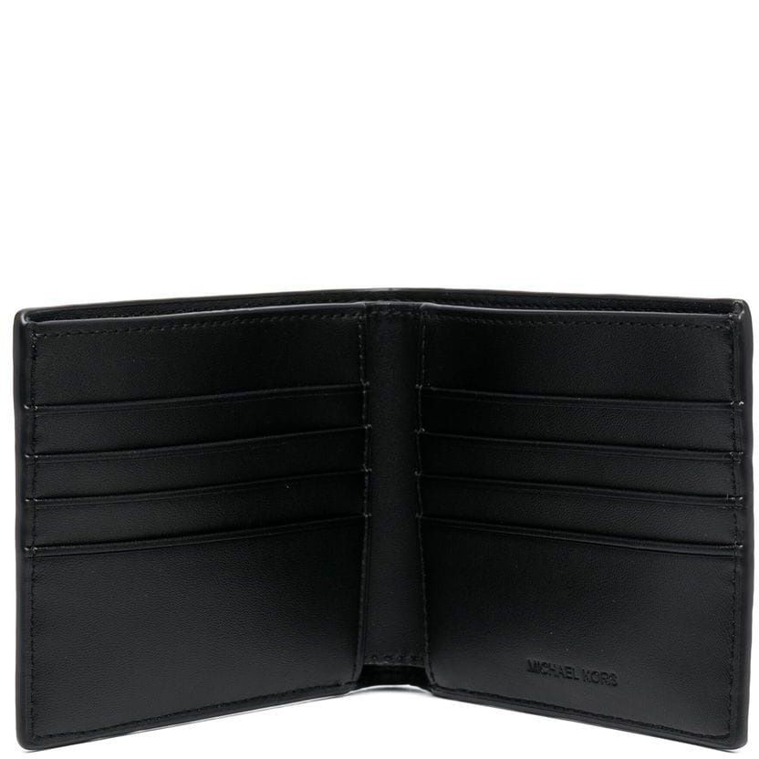 MICHAEL KORS Piniginė vyrams, Juoda, Billfold wallet 3