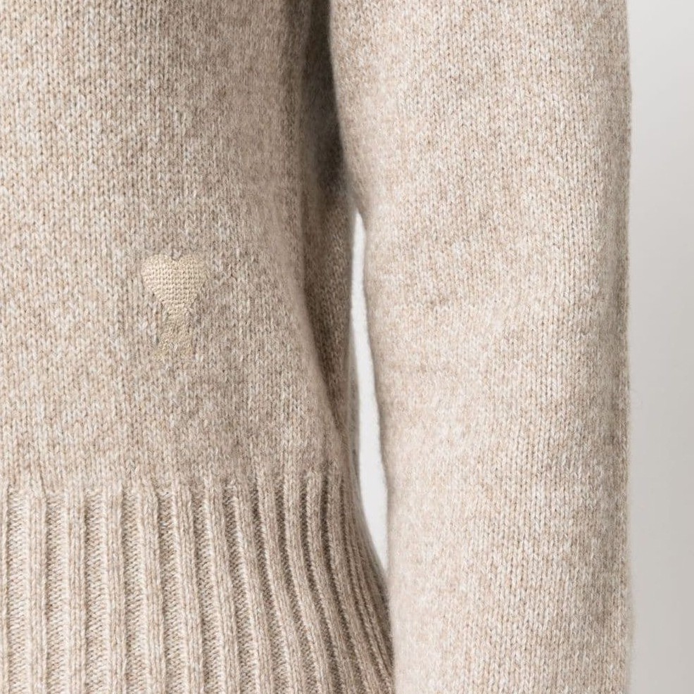 AMI PARIS Megztinis moterims, Kūno, Tonal adc sweater 4