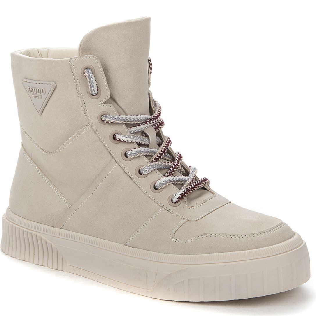 KEDDO Pašiltinti aulinukai moterims, Smėlio, WARM BOOTS