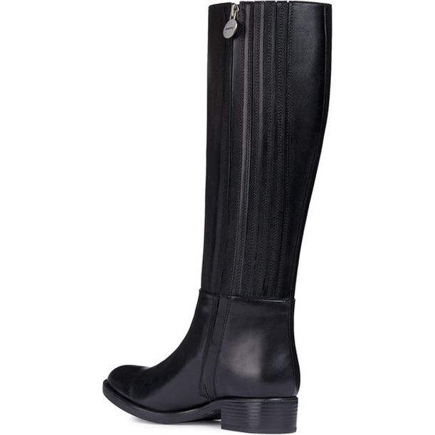 GEOX Auliniai moterims, Juoda, FELICITY BOOTS 4