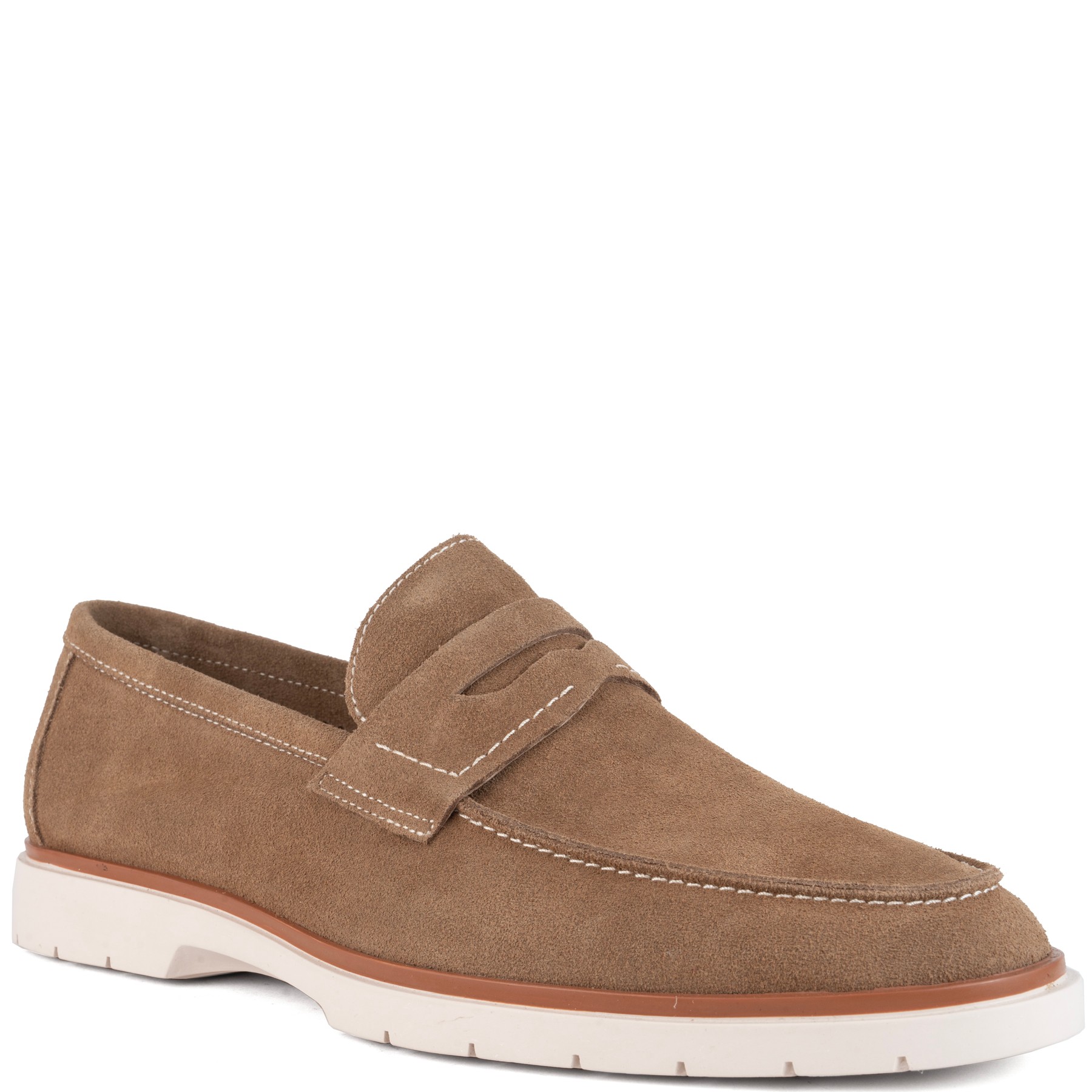 LA CONTE Loaferiai vyrams, Ruda, Loafers 1