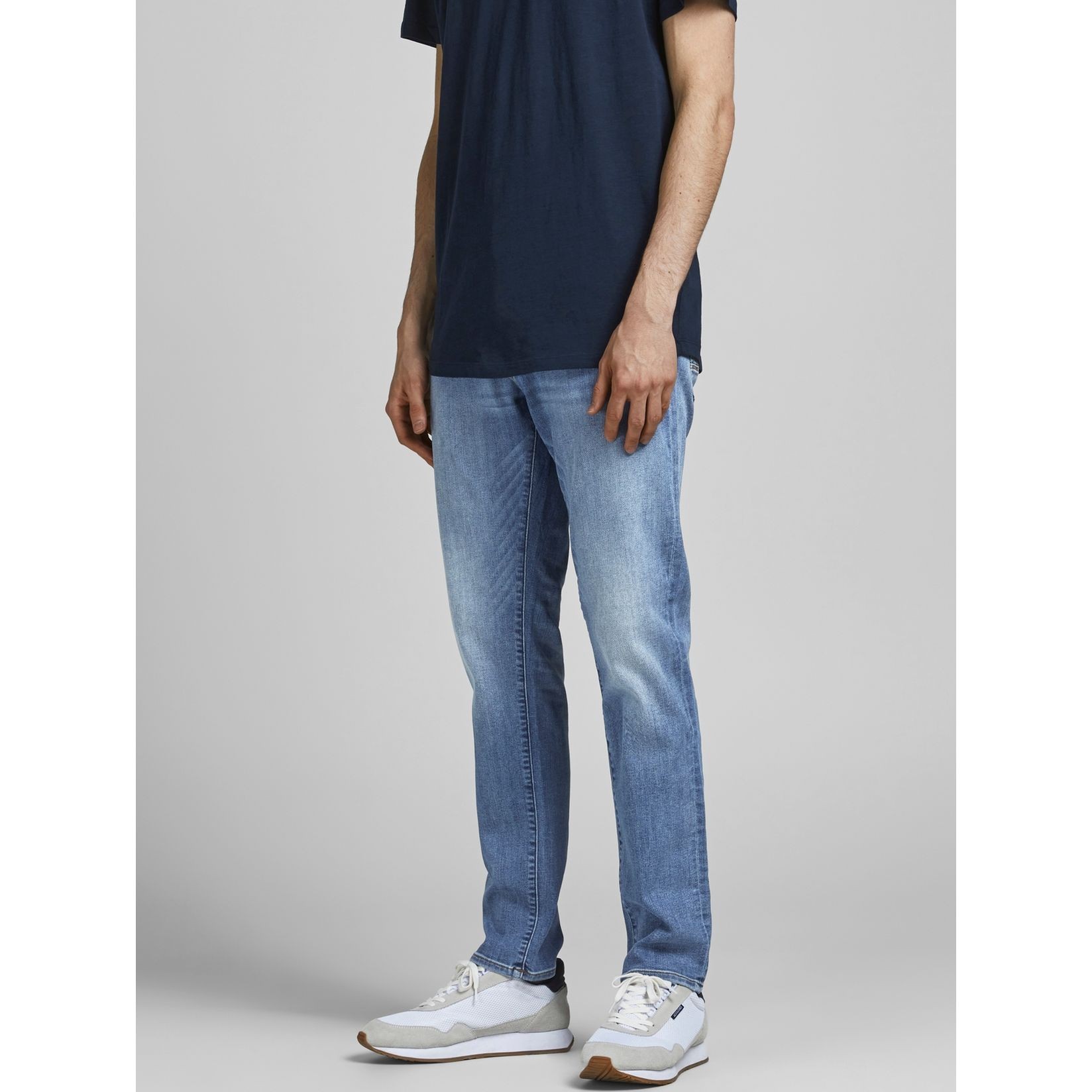 JACK & JONES Tiesūs džinsai vyrams, Mėlyna, Džinsai 3