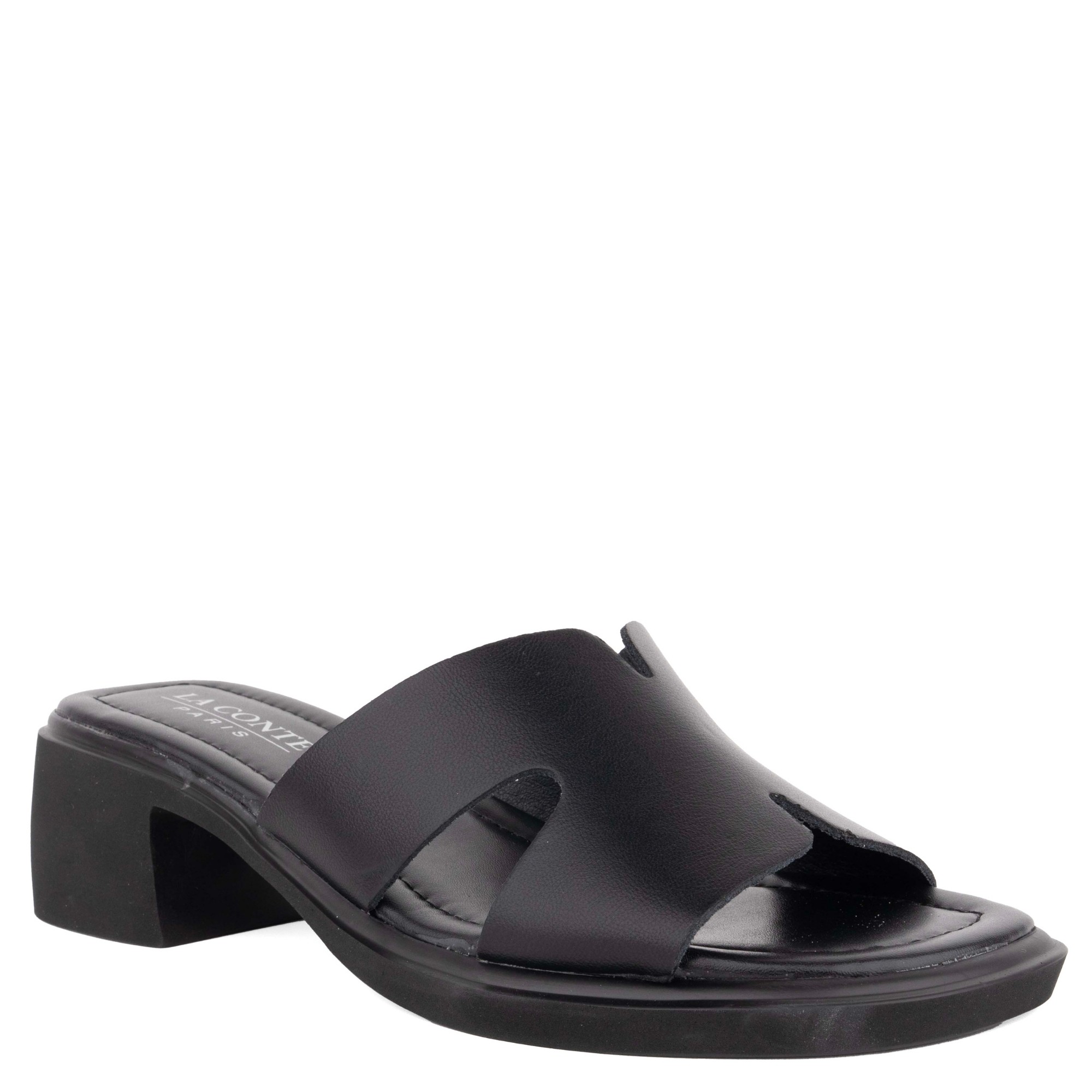LA CONTE Šlepetės moterims, Juoda, Slippers 1