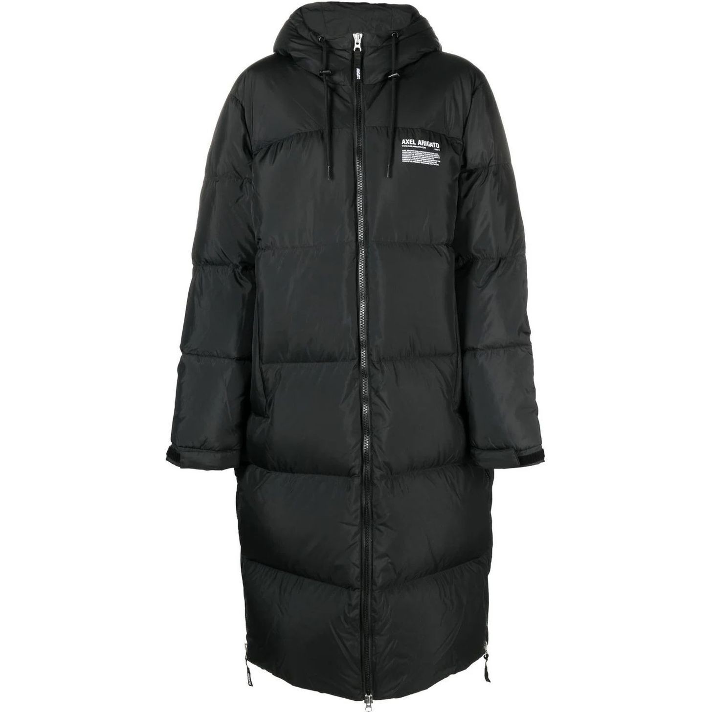 AXEL ARIGATO Pūkinis paltas moterims, Juoda, Lumia Down Puffer Coat 1