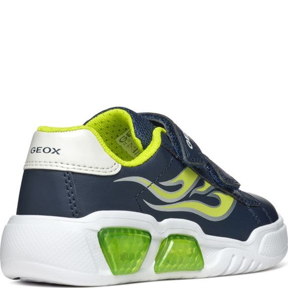 GEOX Laisvalaikio bateliai berniukams, Mėlyna, Illuminus sneakers 4
