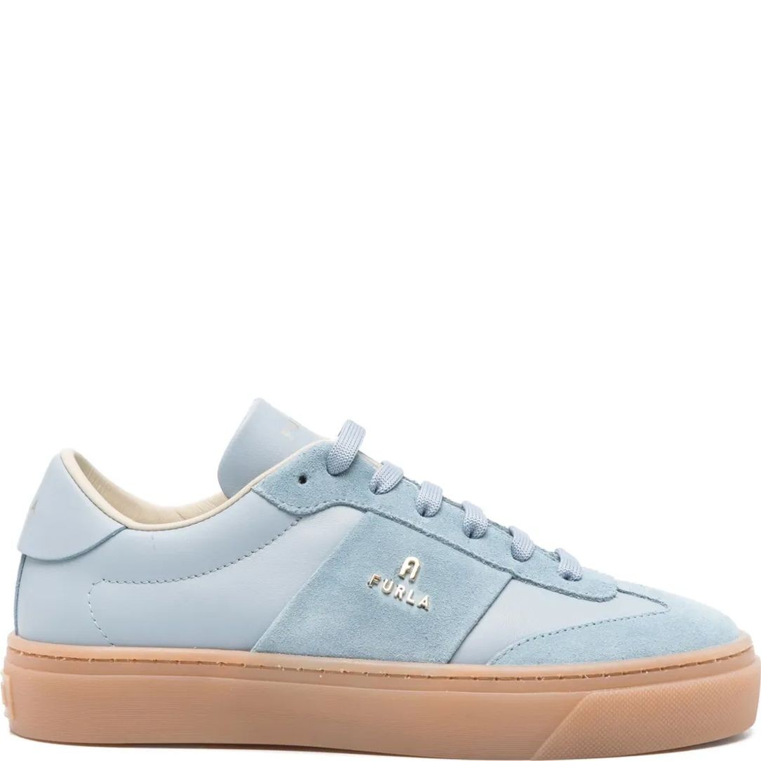 FURLA Laisvalaikio bateliai moterims, Mėlyna, Furla enjoy lace-up sneaker 1