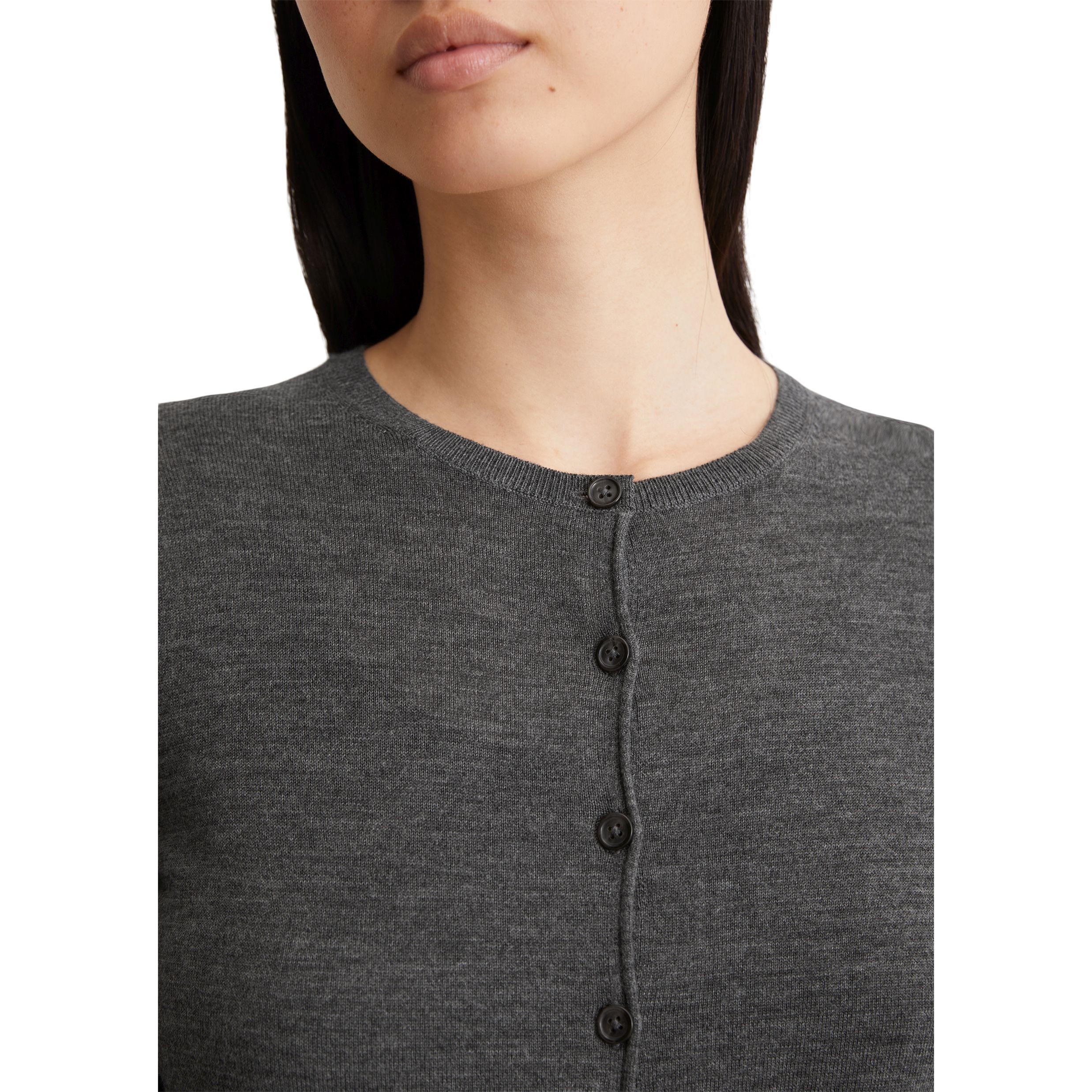 MARC O'POLO Kardiganas moterims, Pilka, Cardigans 408556161279 4