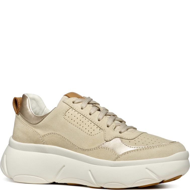 GEOX Laisvalaikio bateliai moterims, Smėlio, Nebula 2.0 sneakers 2