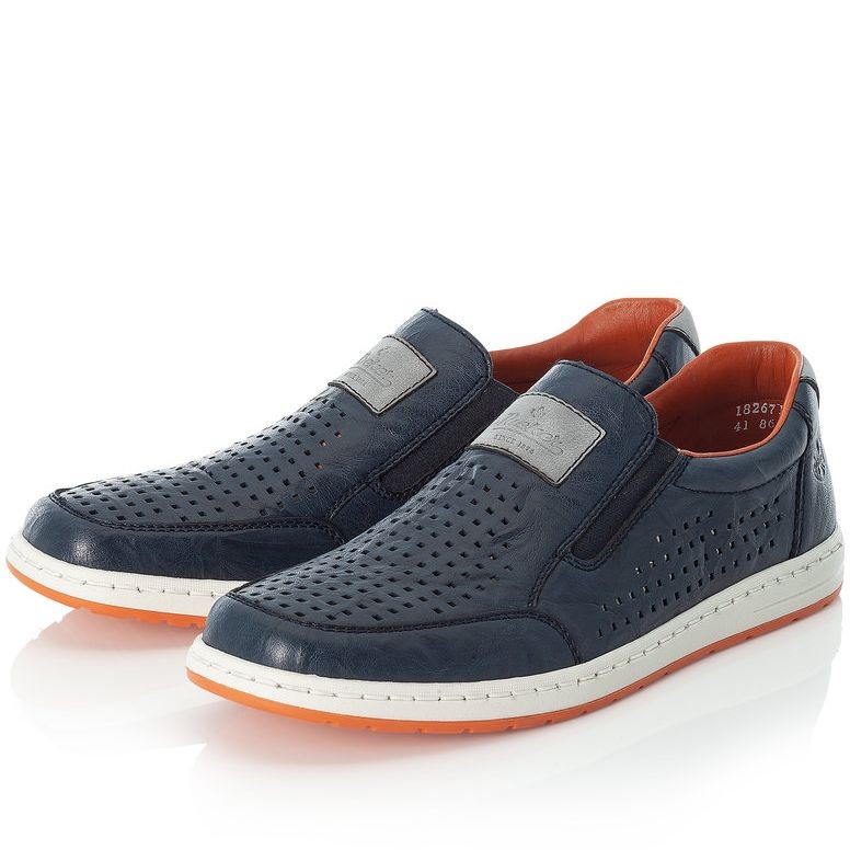 RIEKER Sportiniai bateliai vyrams, Mėlyna, SPORT SHOE 4
