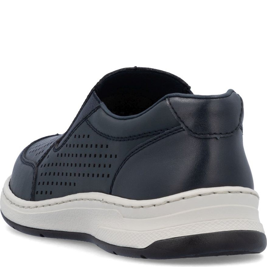 RIEKER Loaferiai vyrams, Mėlyna, Loafers 4