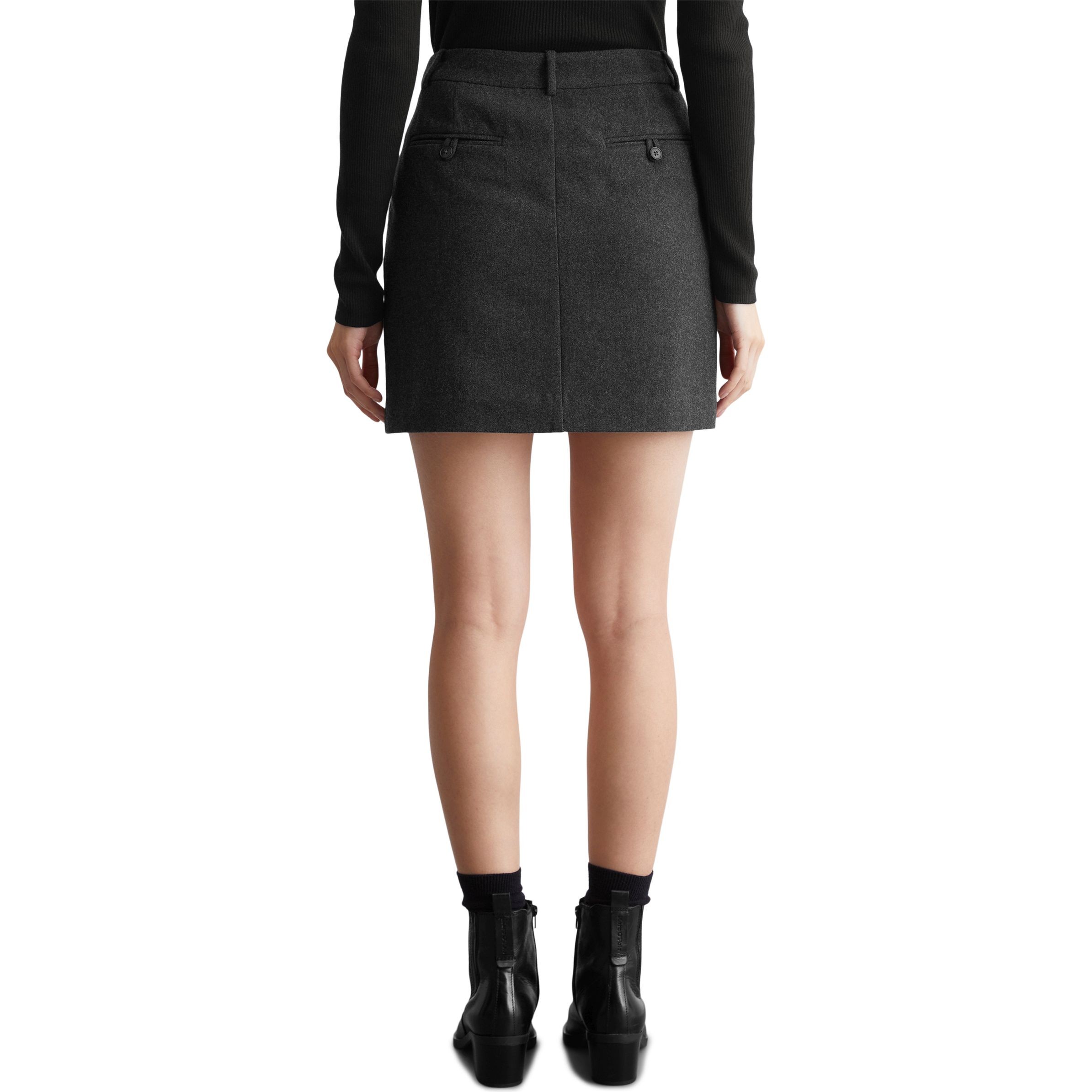 MARC O'POLO Mini sijonas moterims, Pilka, Mini skirt 409020820233 3