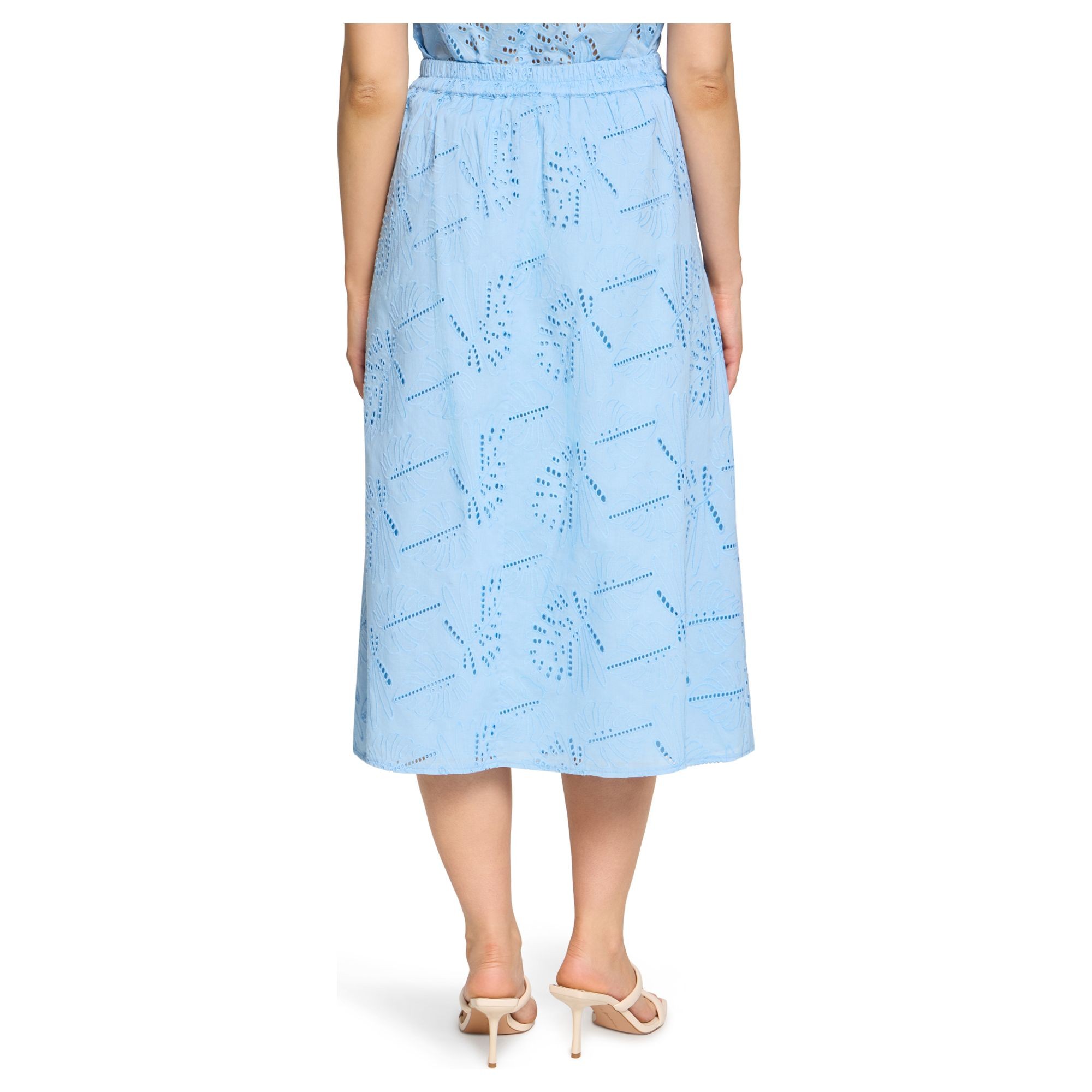 BETTY & CO Midi sijonas moterims, Mėlyna, Midi skirt 9048/3356 4
