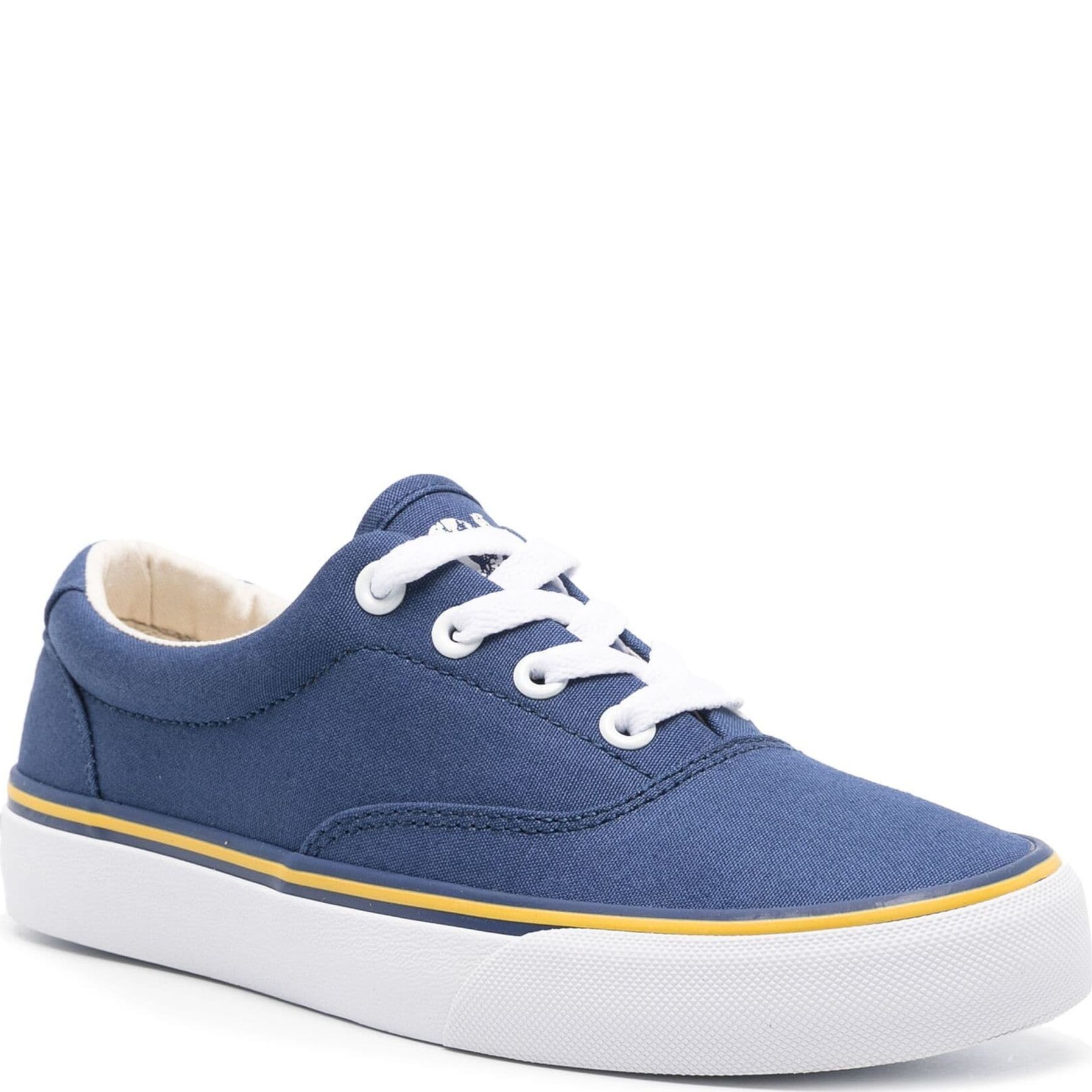 POLO RALPH LAUREN Laisvalaikio bateliai moterims, Mėlyna, Canvas sneakers 2