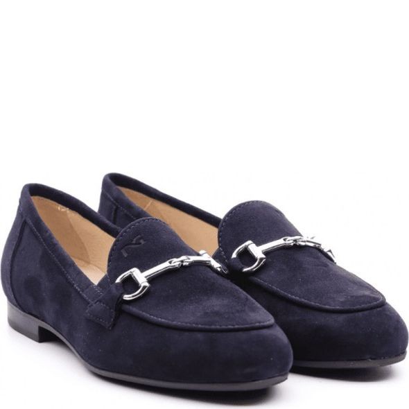 NEROGIARDINI Loaferiai moterims, Mėlyna, Carrara loafers 1