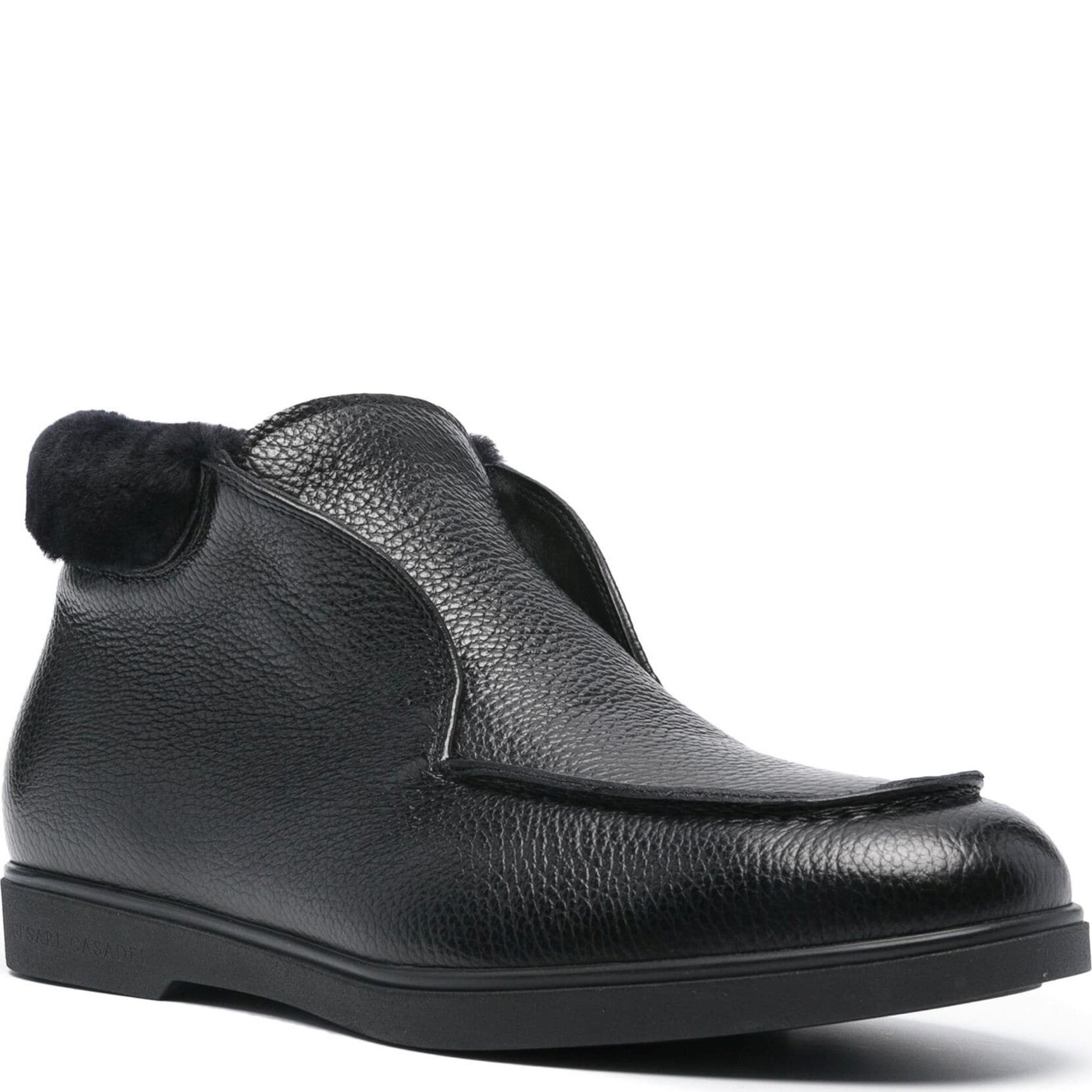 CESARE CASADEI Aulinukai vyrams, Juoda,  cervo booties 1