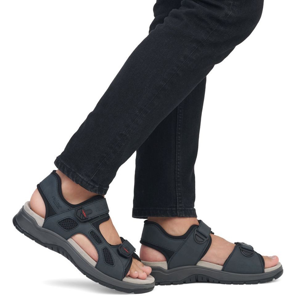 RIEKER Basutės vyrams, Mėlyna, SANDALS 2