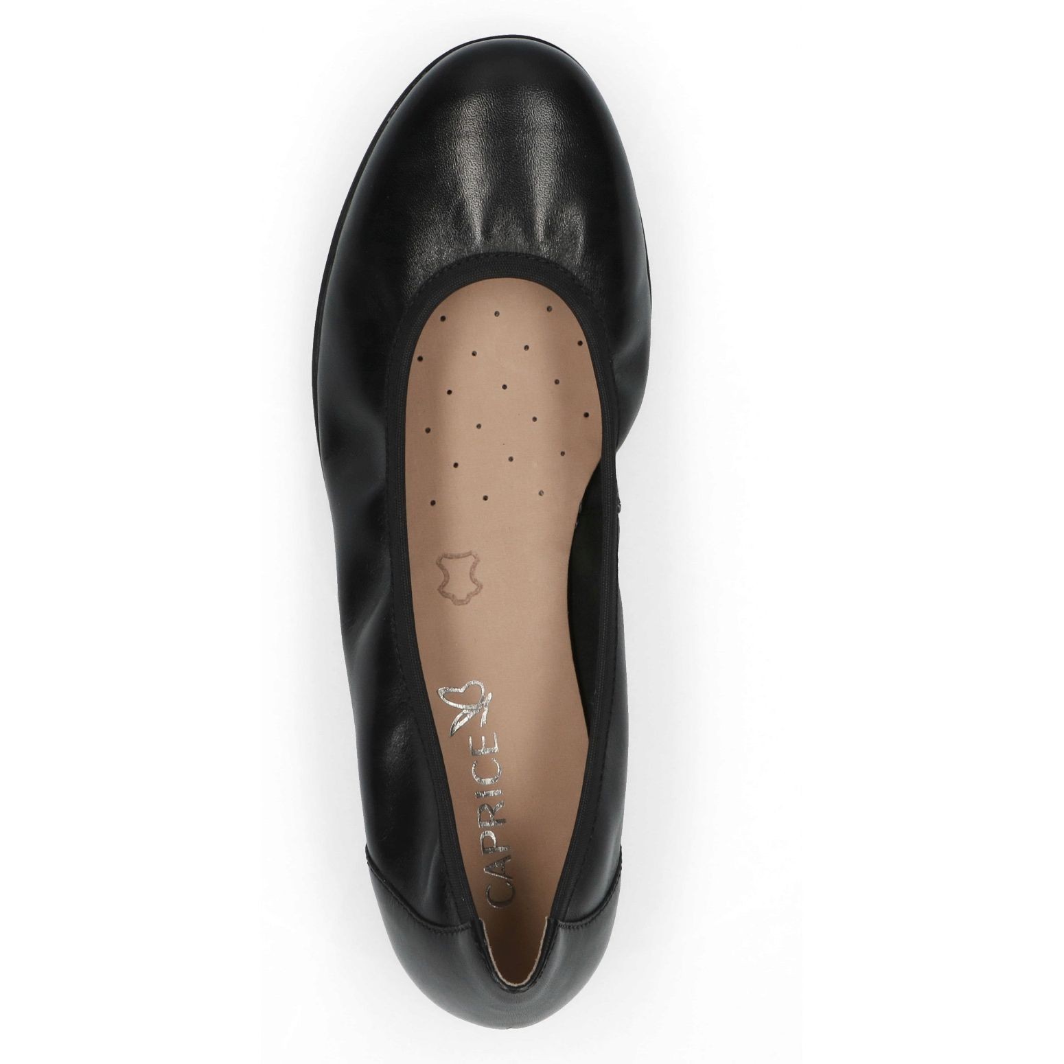 CAPRICE Balerinos moterims, Juoda, Ballerinas 4