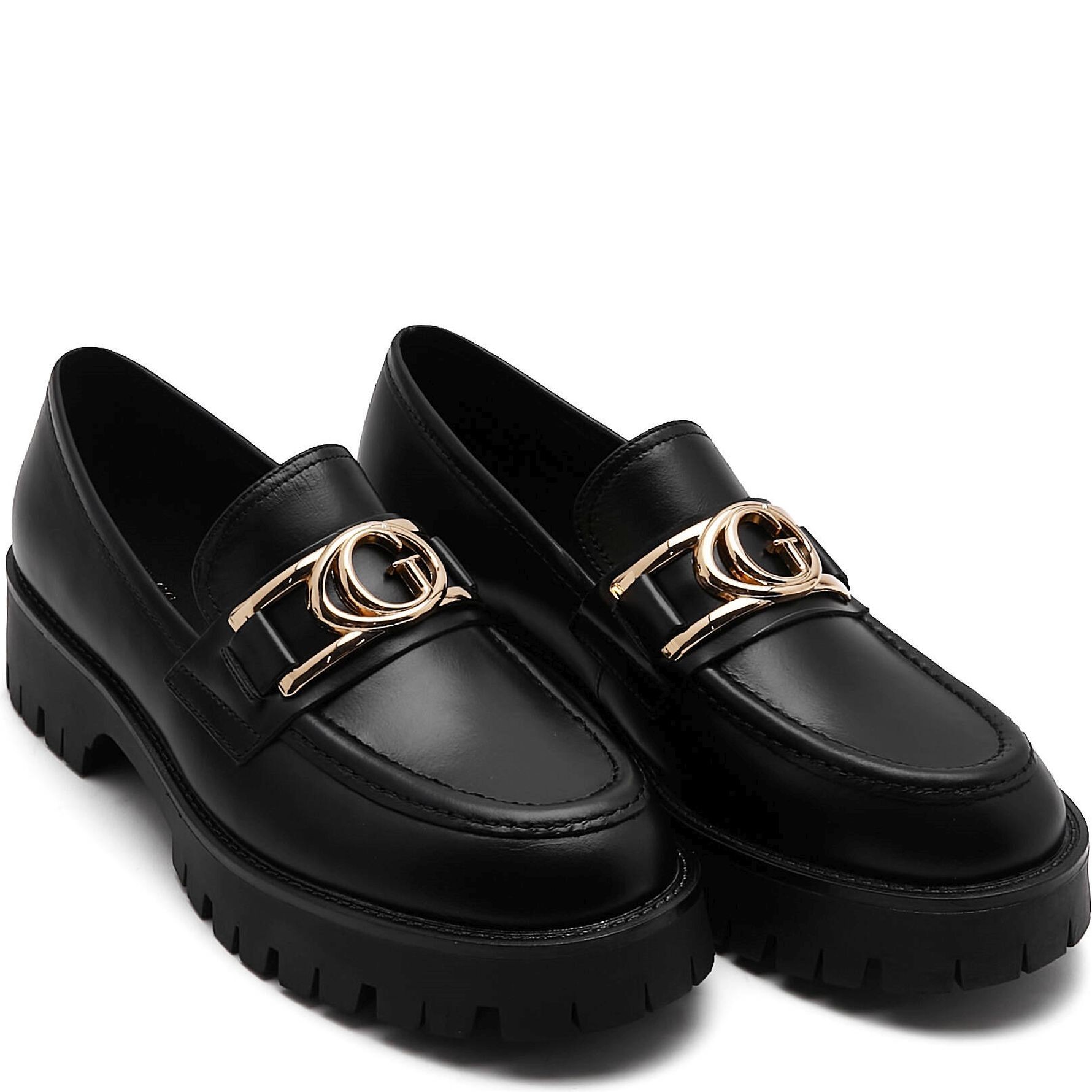 GUESS Mokasinai moterims, Juoda, ILARY DRESS  MOCASSINO 2