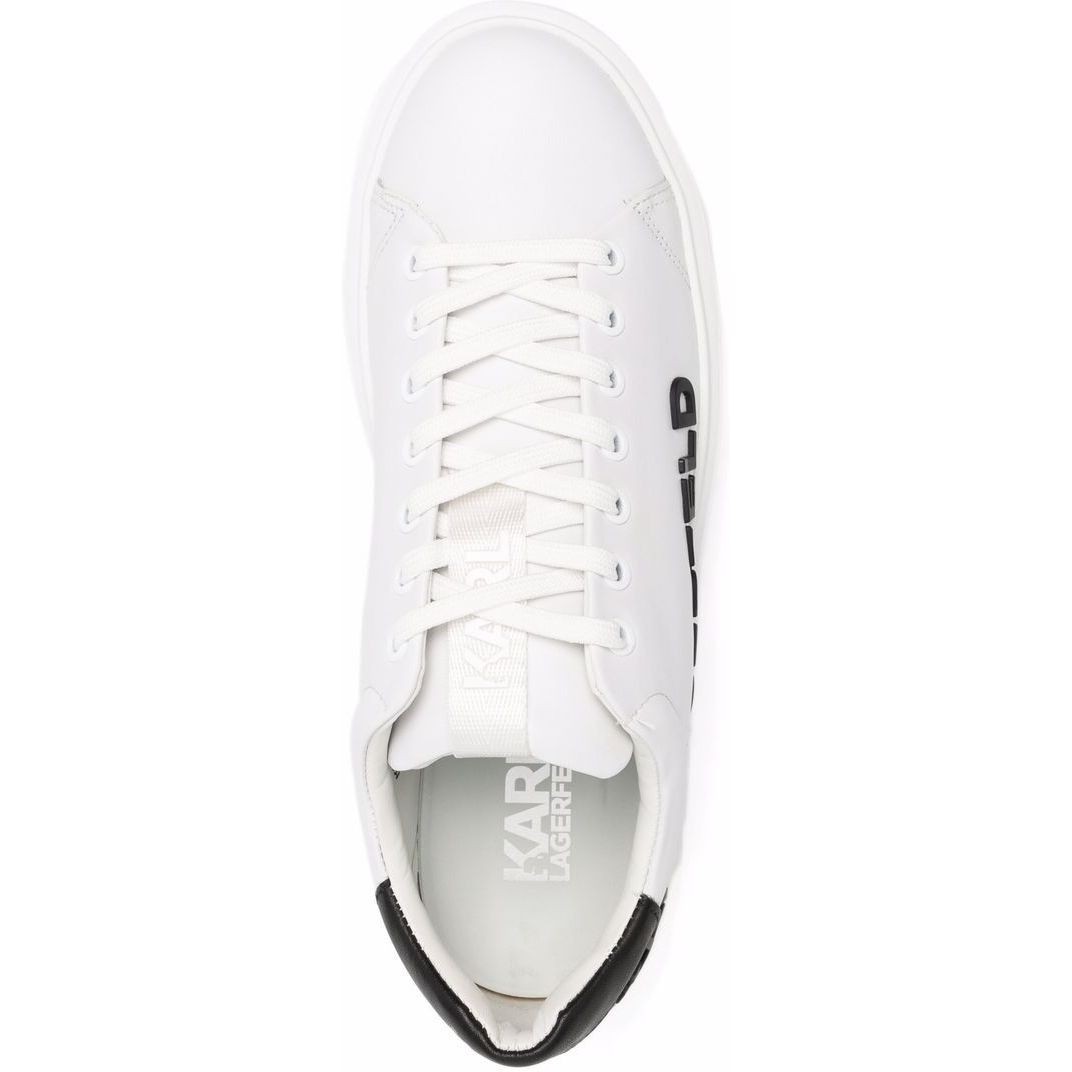 KARL LAGERFELD Sportiniai bateliai vyrams, Balta, Maxi kup karl sneakers 4