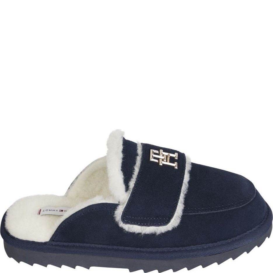 TOMMY HILFIGER Namų šlepetės moterims, Mėlyna, THGRAM LOAFER SLIPPERS 2
