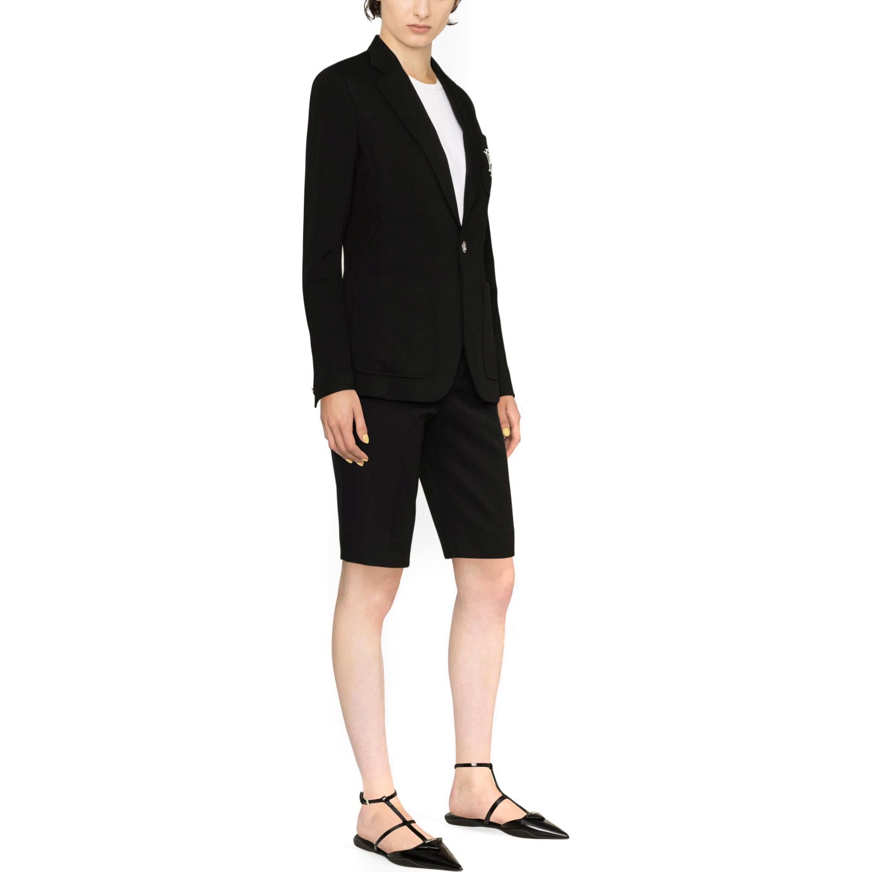 POLO RALPH LAUREN Švarkas moterims, Juoda, Active blazer 1