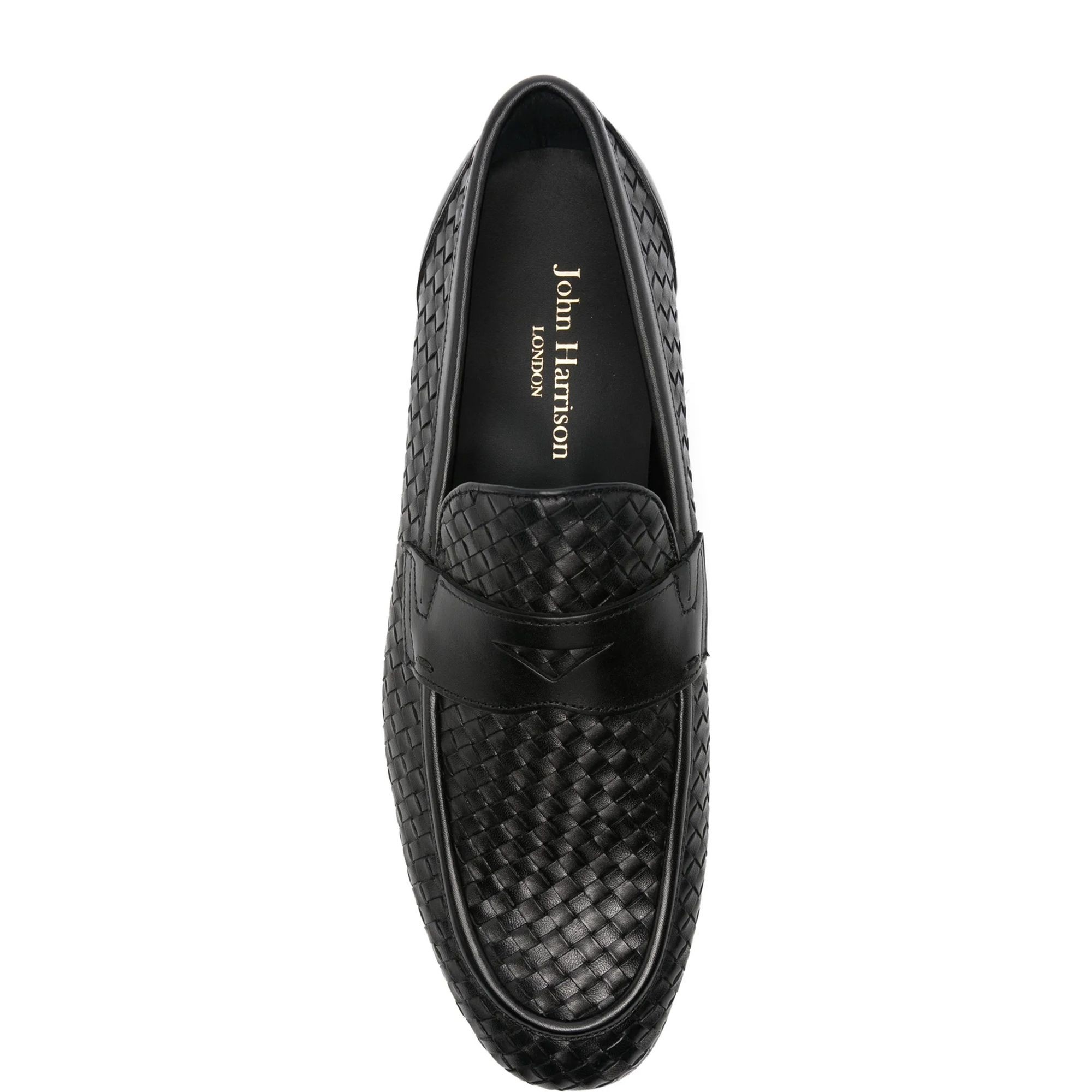 JOHN HARRISON Loaferiai vyrams, Juoda, Loafers 4