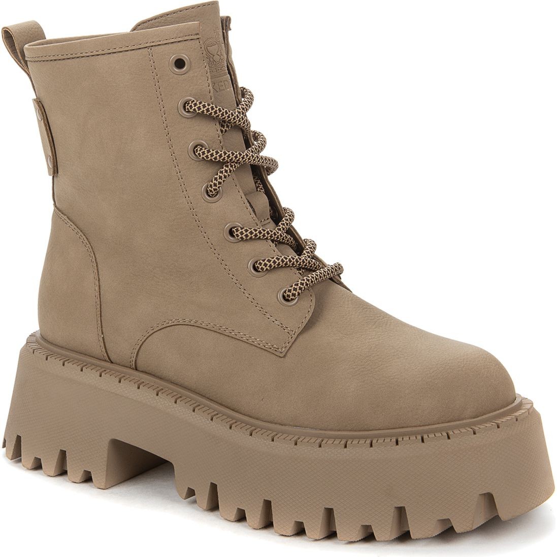 KEDDO Pašiltinti aulinukai moterims, Smėlio, WARM BOOTS