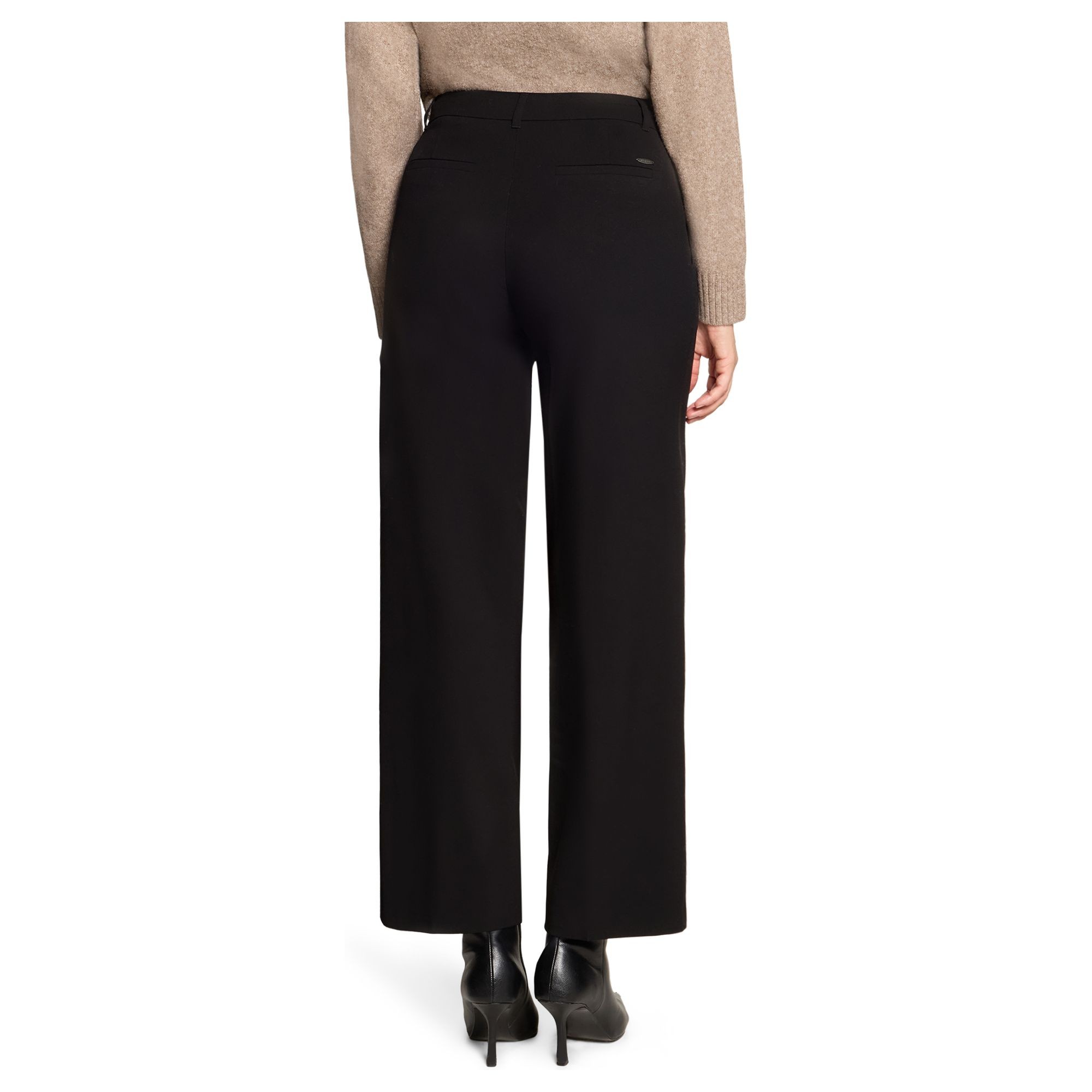 BETTY & CO Formalios kelnės moterims, Juoda, Clasic pants 4