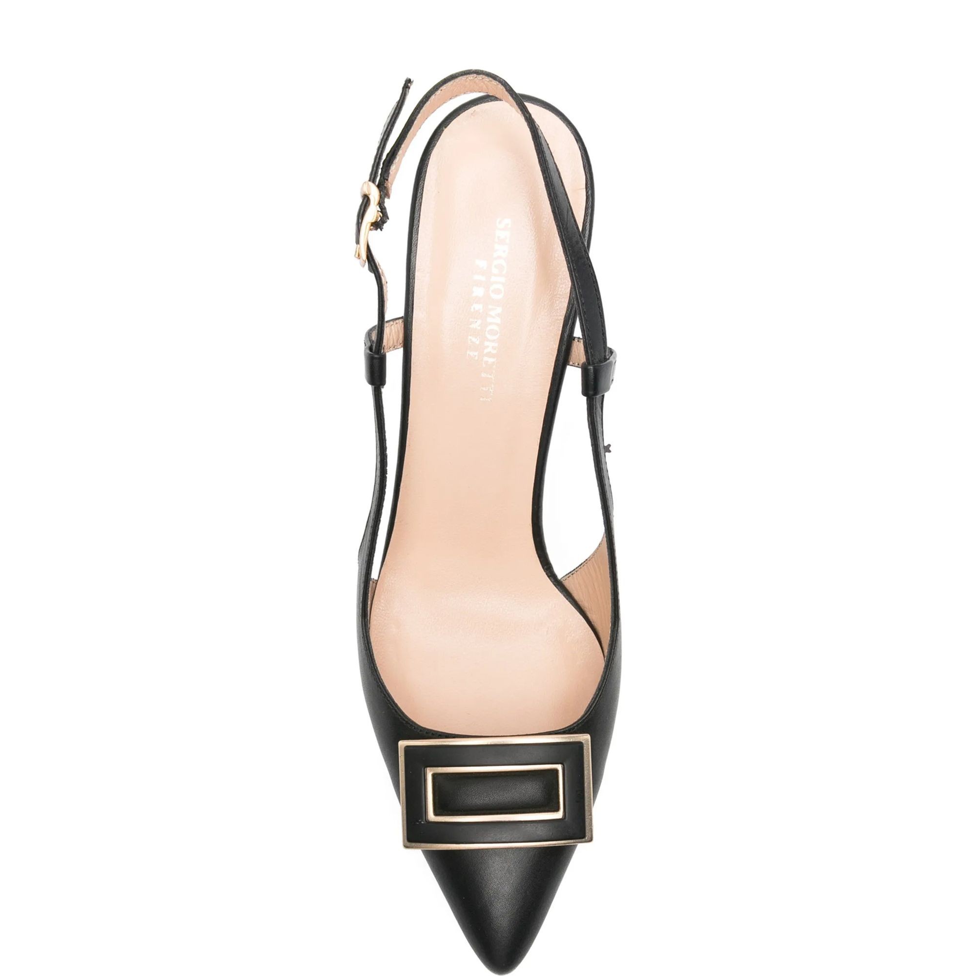 SERGIO MORETTI Aukštakulniai moterims, Juoda, Pumps 4