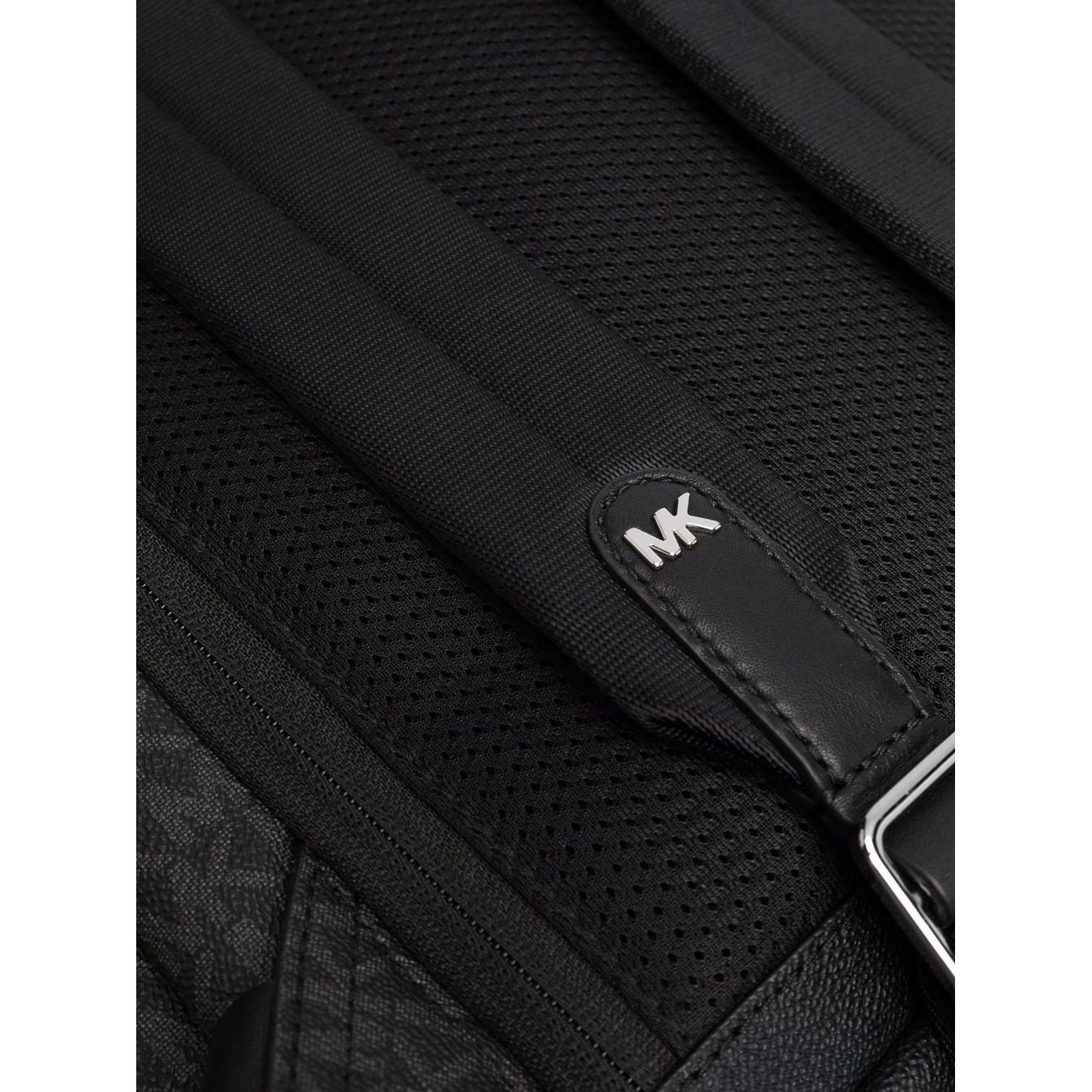 MICHAEL KORS Kuprinė vyrams, Juoda, Hudson logo backpack 3