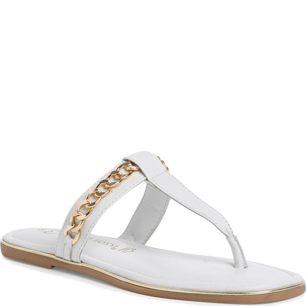 MARCO TOZZI Šlepetės moterims, Balta, SLIPPERS 1