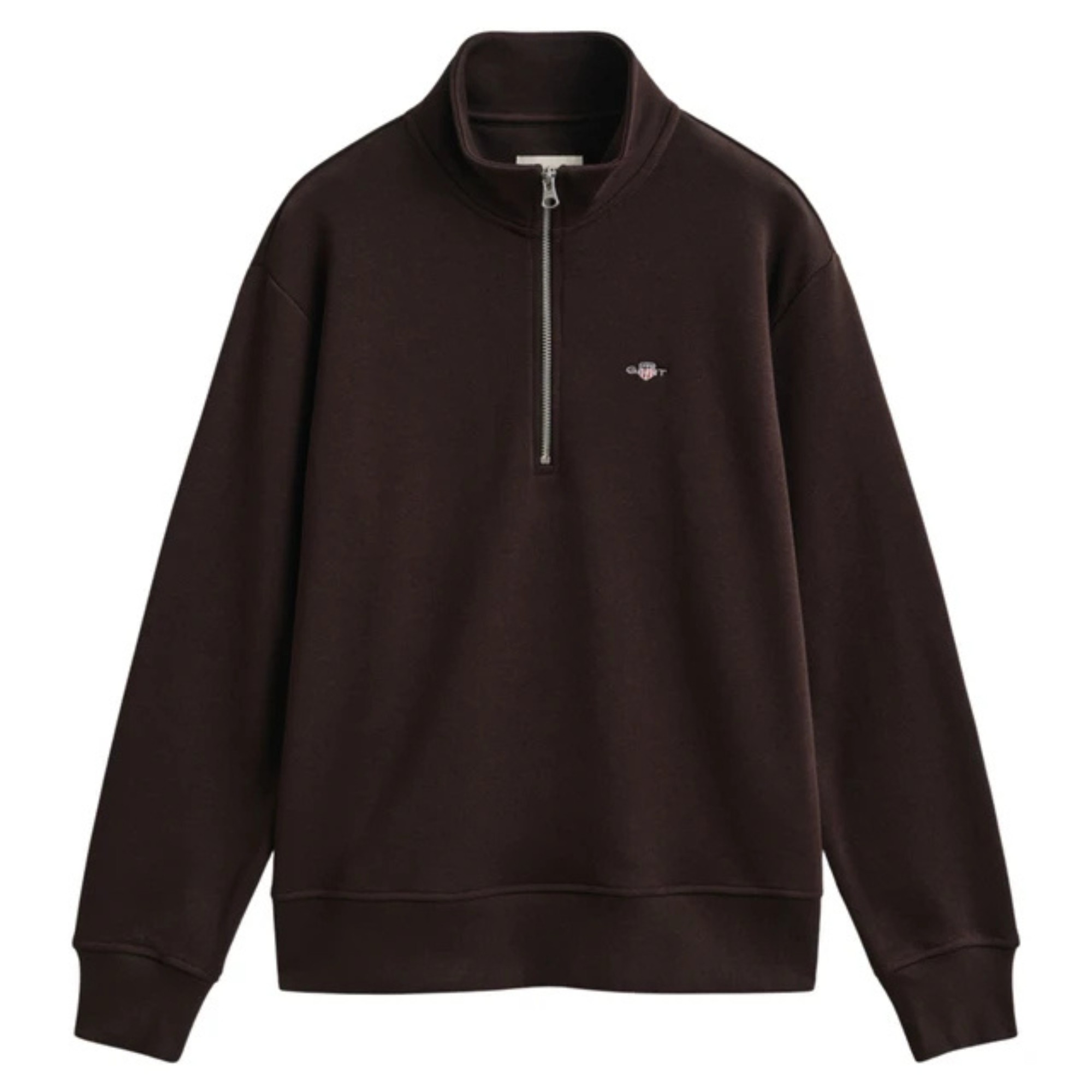 GANT Džemperis moterims, Ruda, Shield half-zip 1