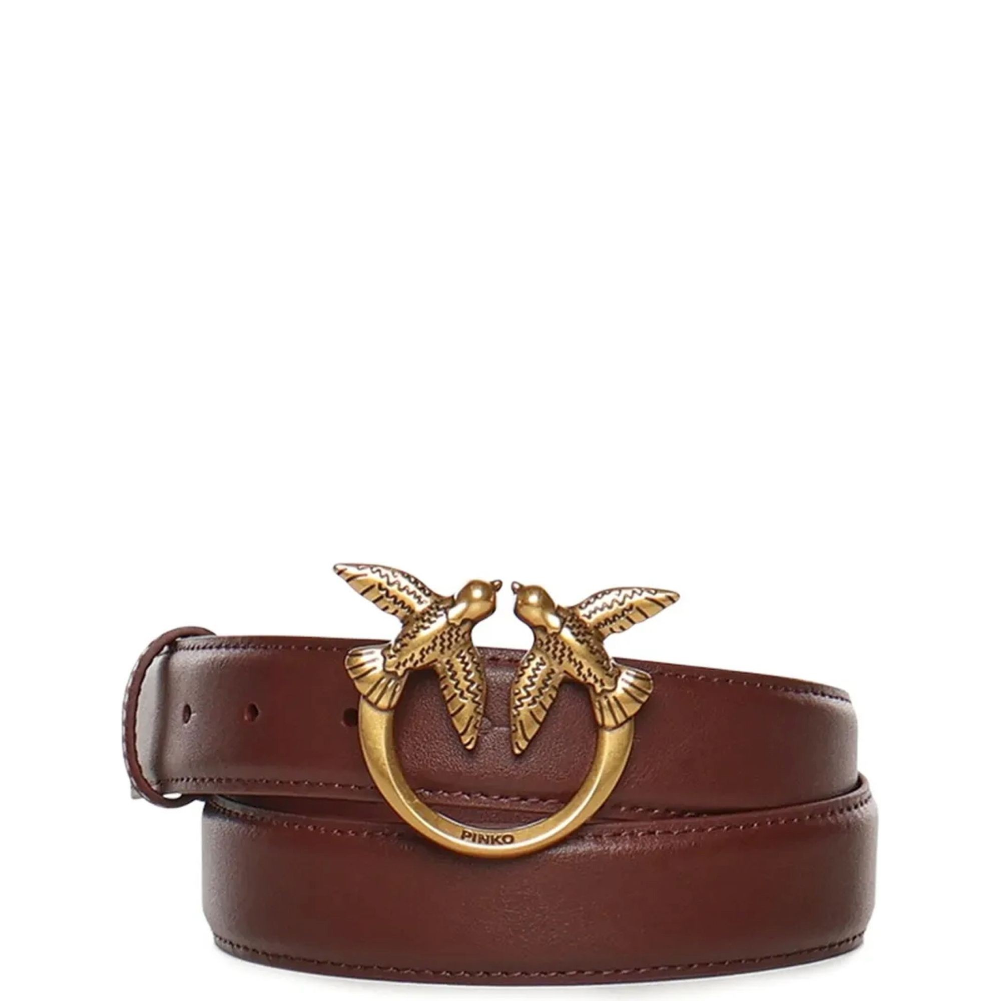 PINKO Diržas moterims, Vyšninė, Love berry h3 belt 1