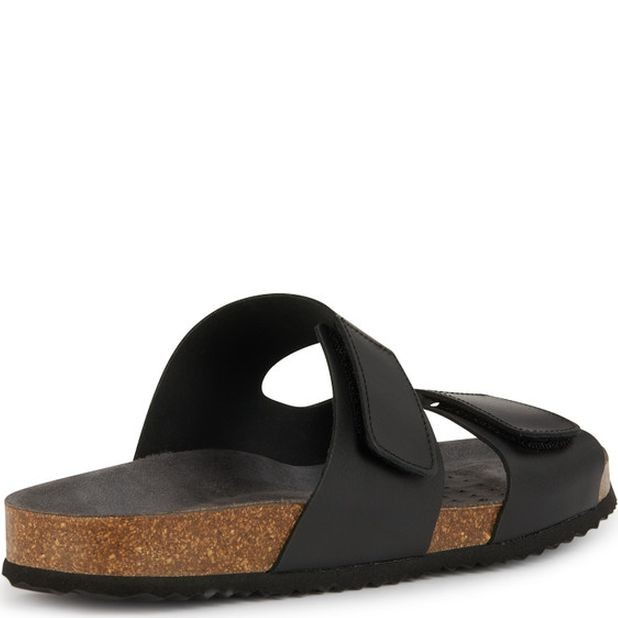 GEOX Šlepetės vyrams, Juoda, Sandal ghita 4