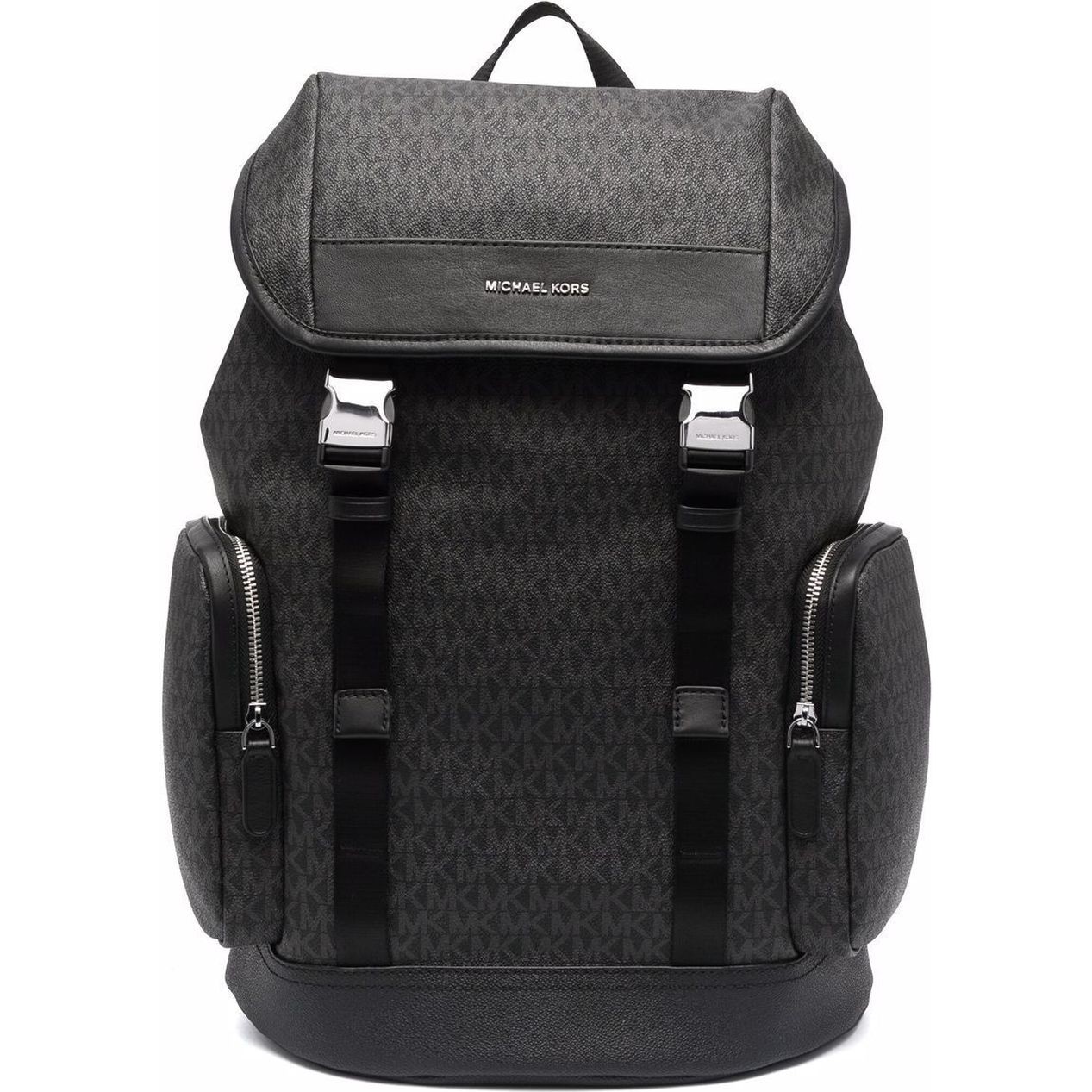 MICHAEL KORS Kuprinė vyrams, Juoda, Hudson logo backpack 1
