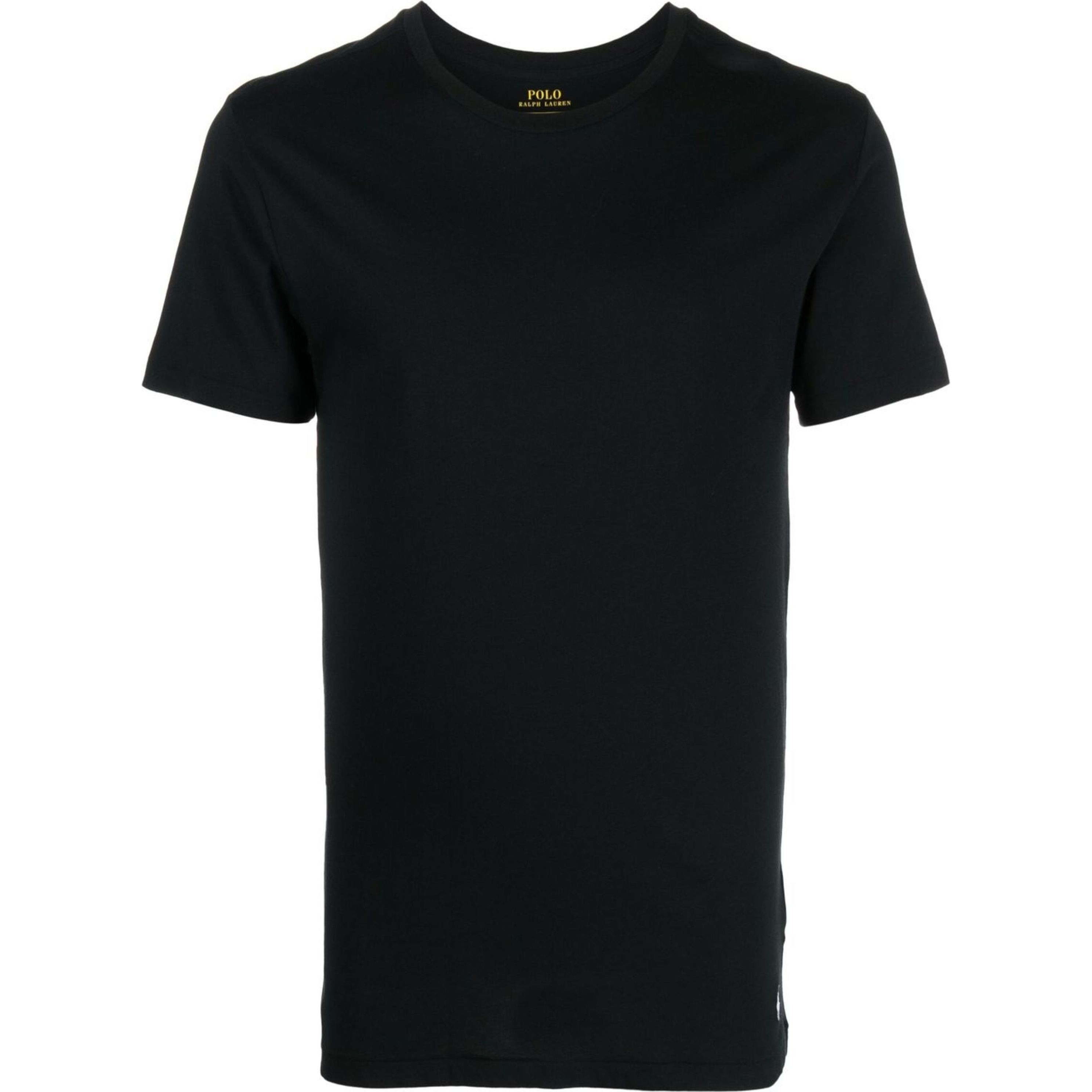 POLO RALPH LAUREN UW Marškinėliai trump. rankovėmis vyrams, Juoda, Crewneck 3 pack undershirt